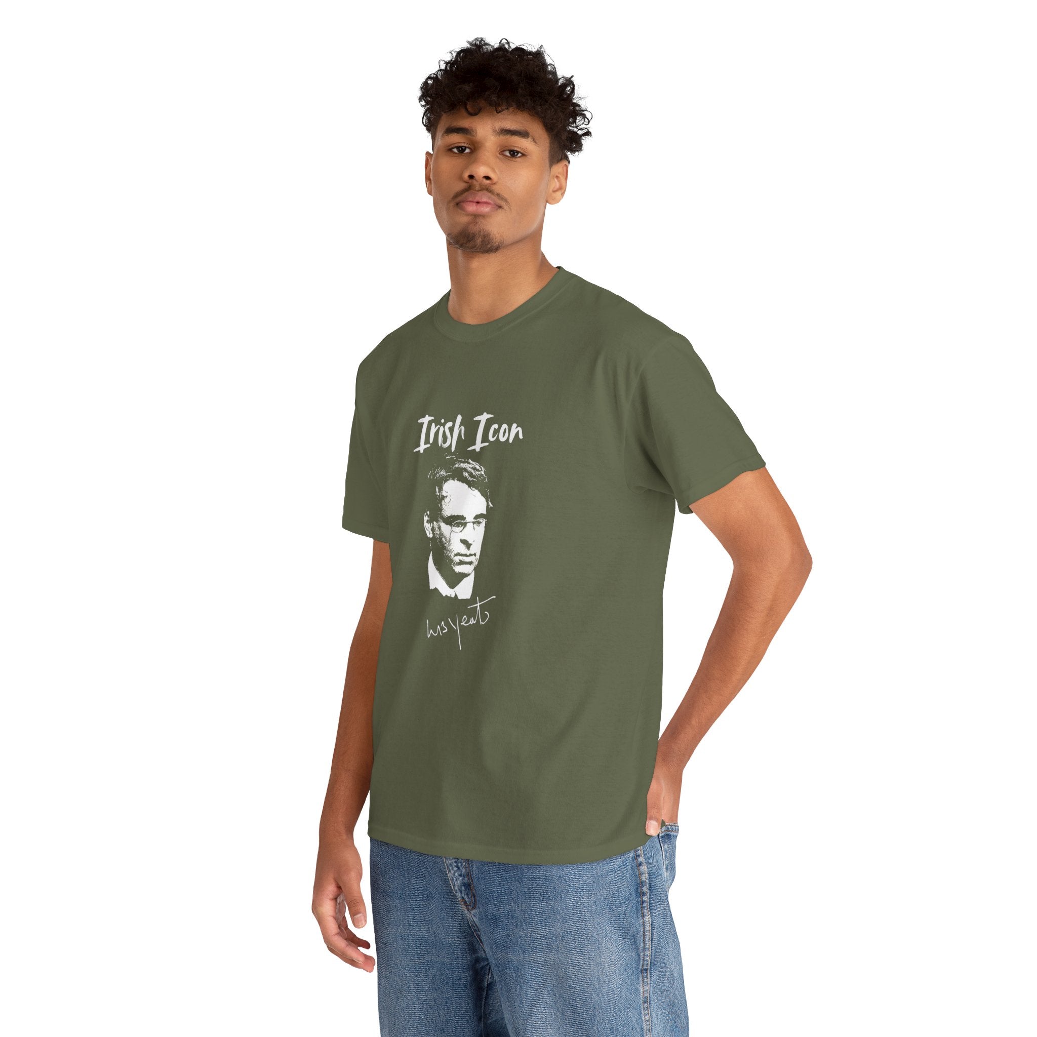 W.B. Yeats - Irish Icon Series Unisex Tee, W.B. Yeats