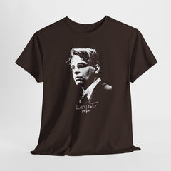 Irish Poet- W B Yeats Signature Tee, Unisex Tshirt.