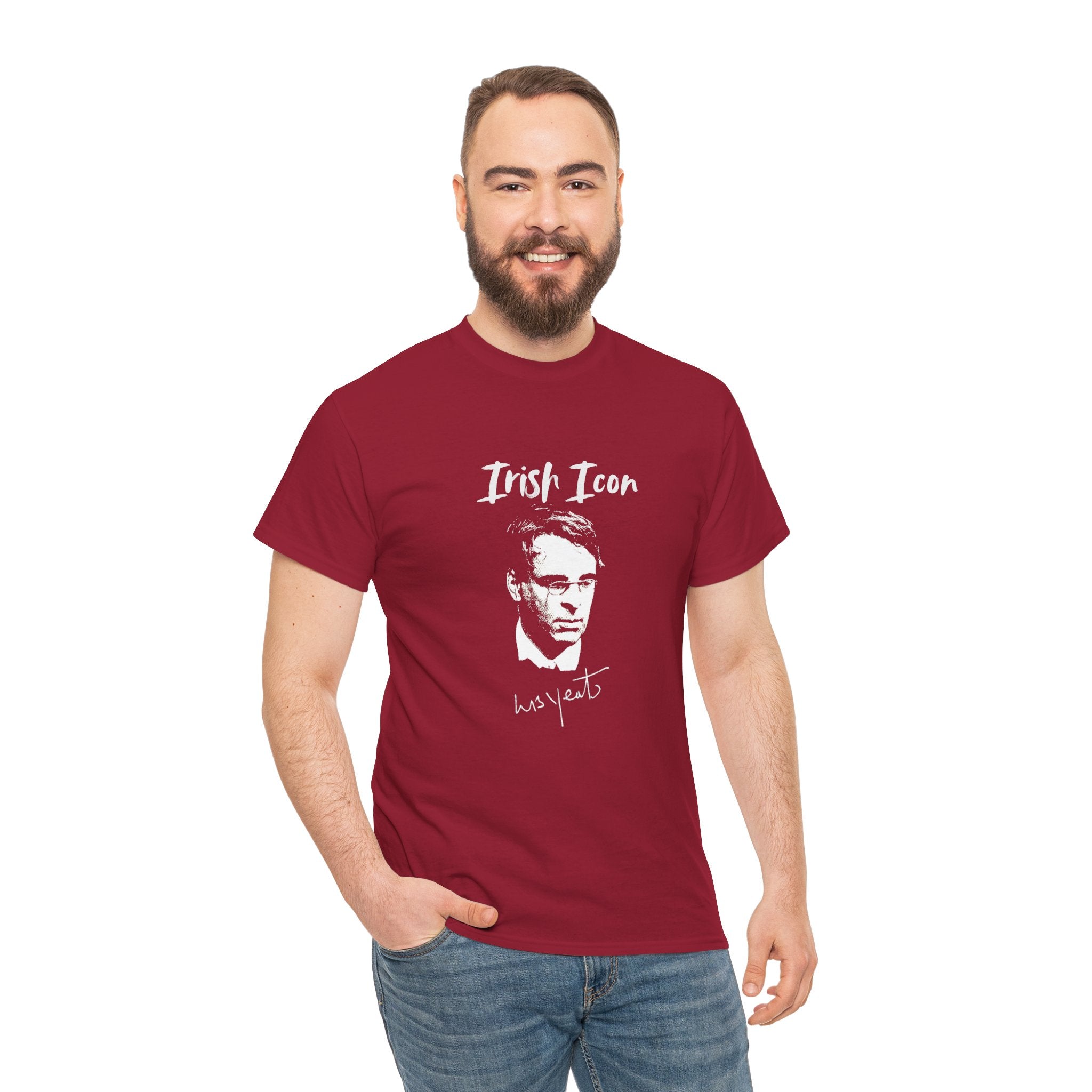 W.B. Yeats - Irish Icon Series Unisex Tee, W.B. Yeats