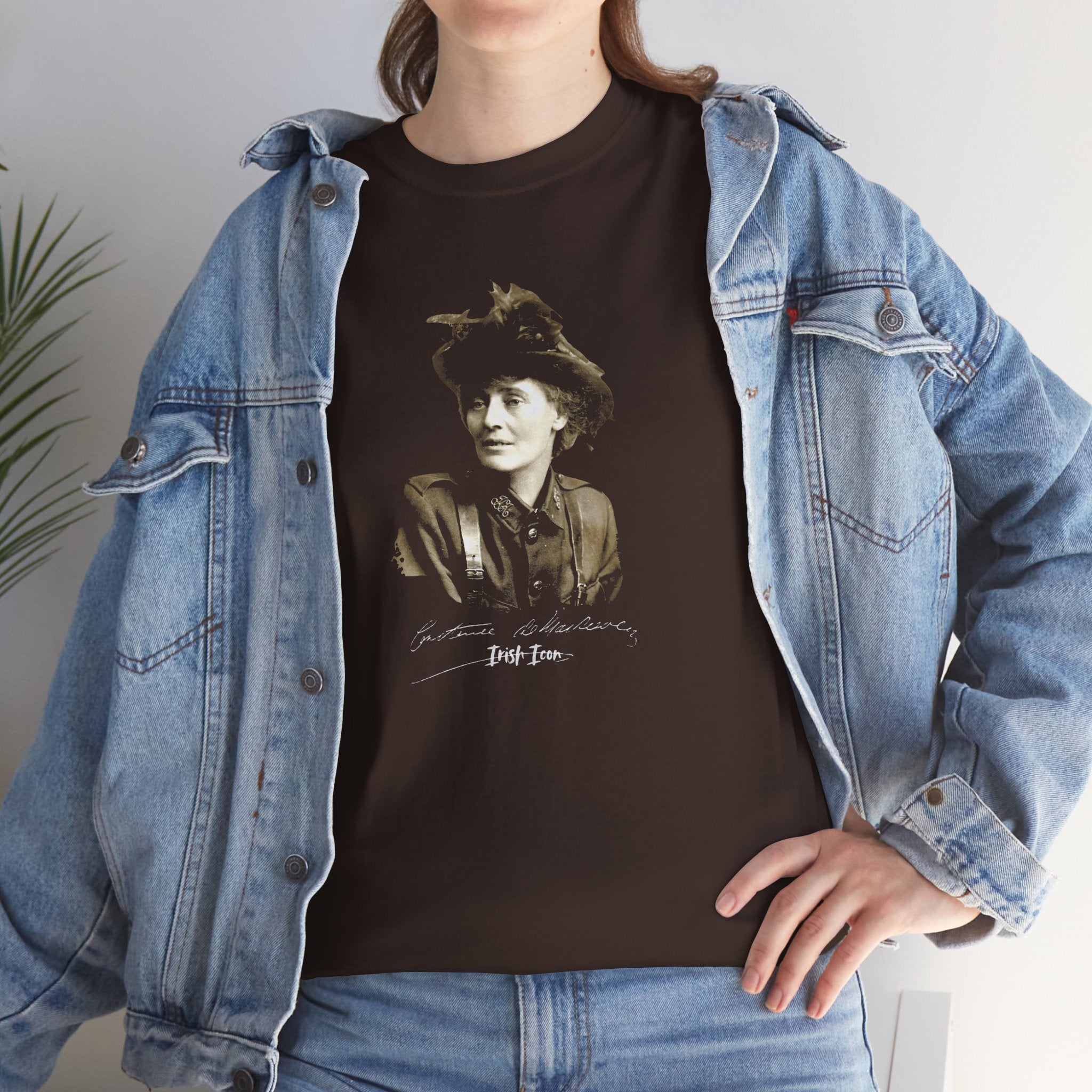 Copy of Constance Markievicz - Authentic signature tee