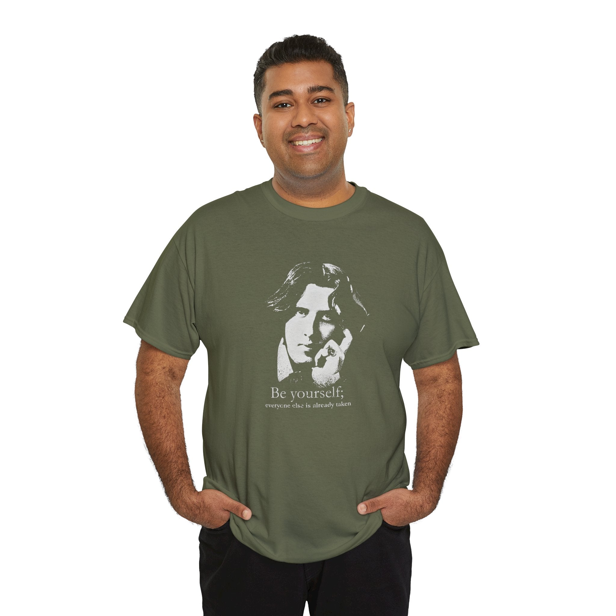Copy of Oscar Wilde - Be yourself; everyone else is already taken.  Iconic Quote T-Shirt