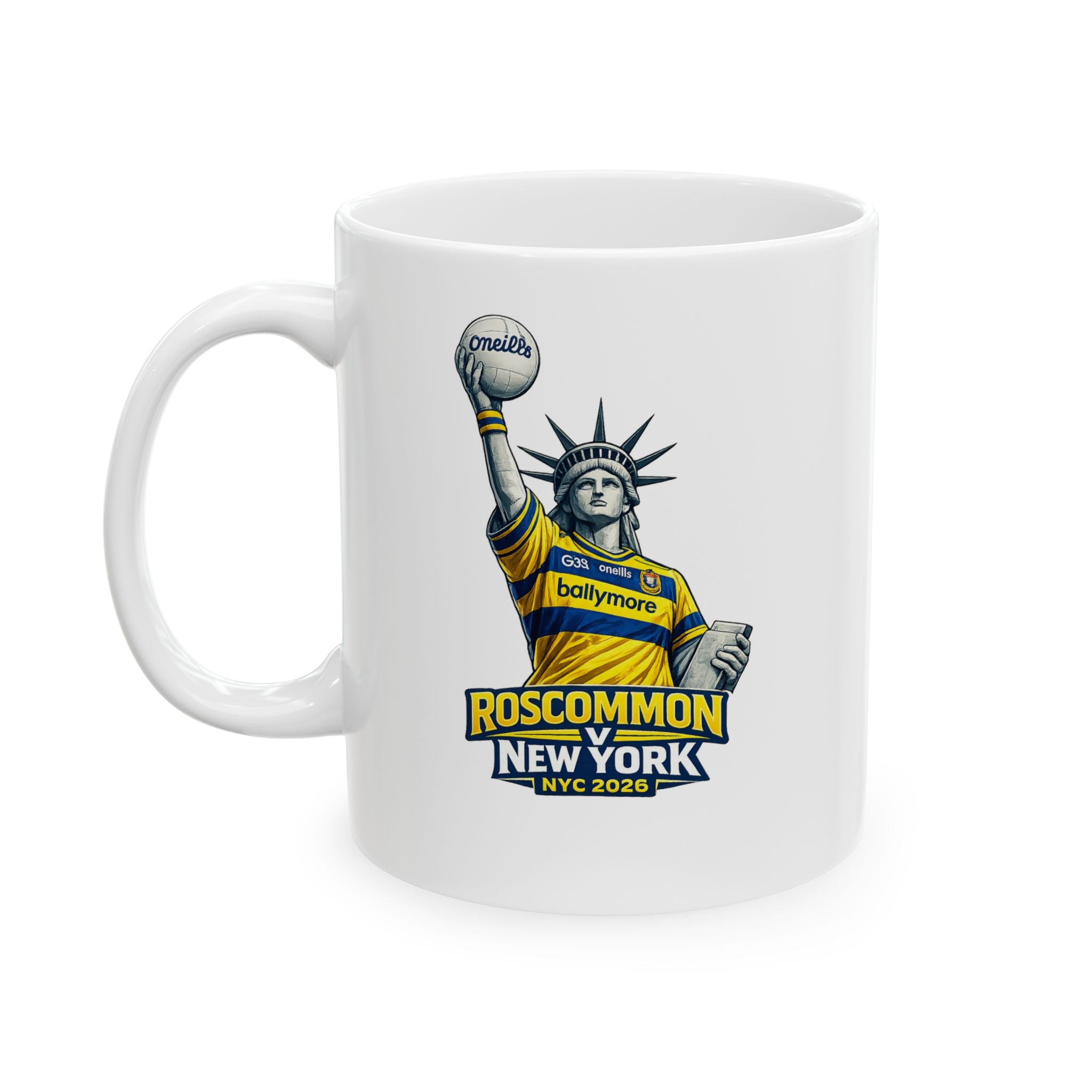 Roscommon v New York – NYC 2026 Commemorative Mug (11oz & 15oz)