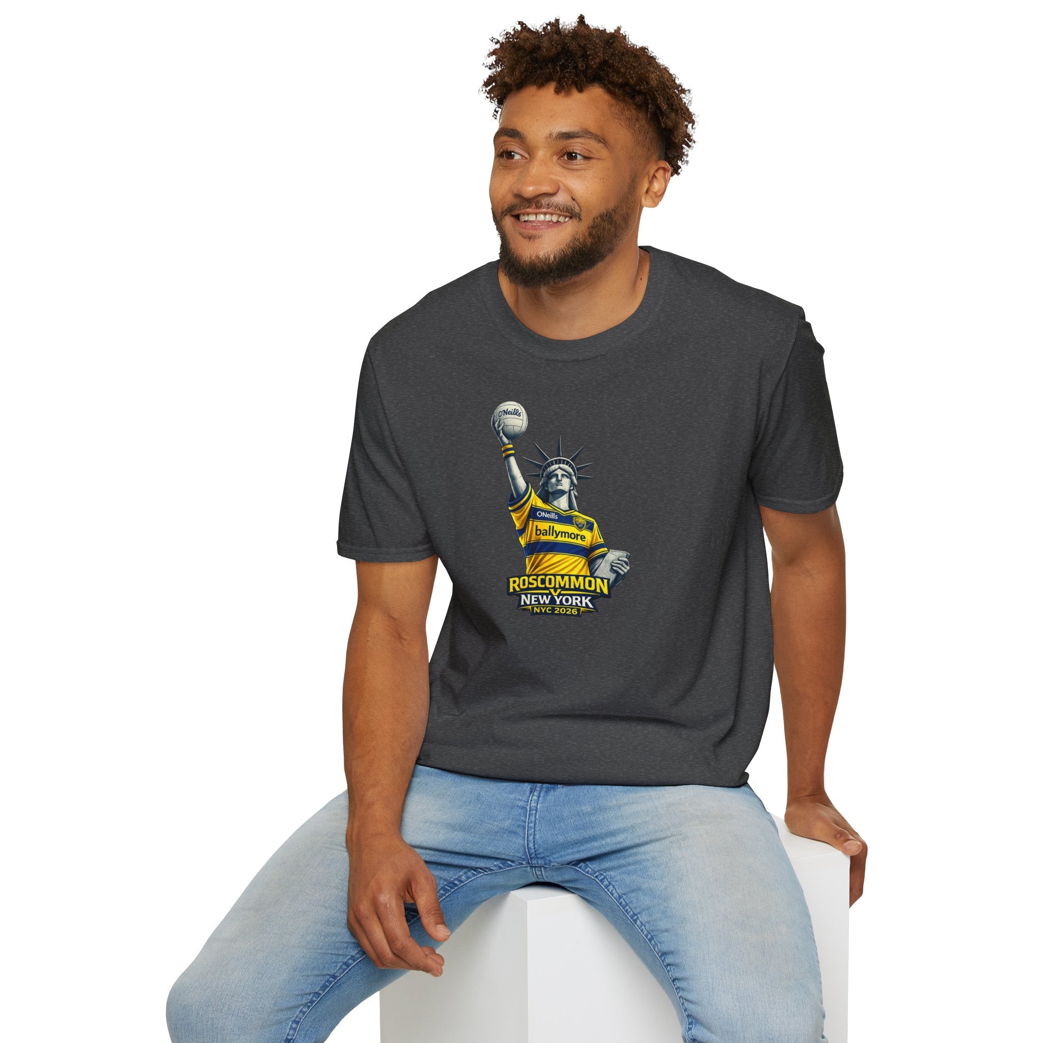 Roscommon V New York Statue of Liberty Comemorative T‑Shirt