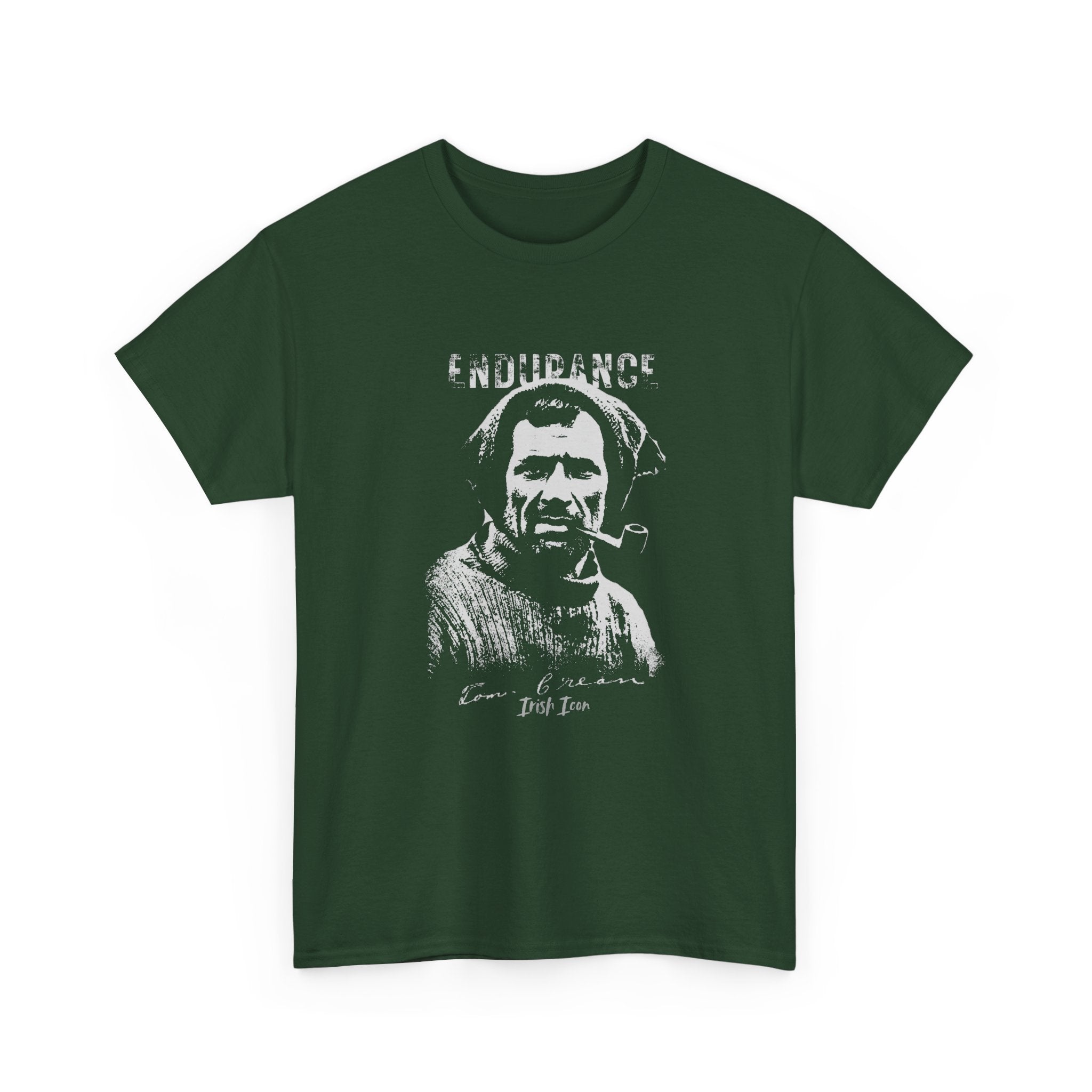 Tom Crean Tee with Authentic Signature, Irish Explorer Gift Shirt, Antarctic Adventurer T-Shirt,  Vintage Style Unisex Cotton Tee