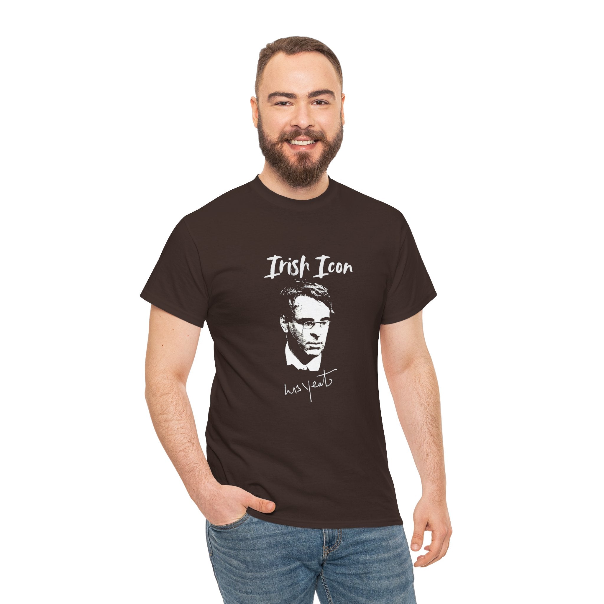 W.B. Yeats - Irish Icon Series Unisex Tee, W.B. Yeats