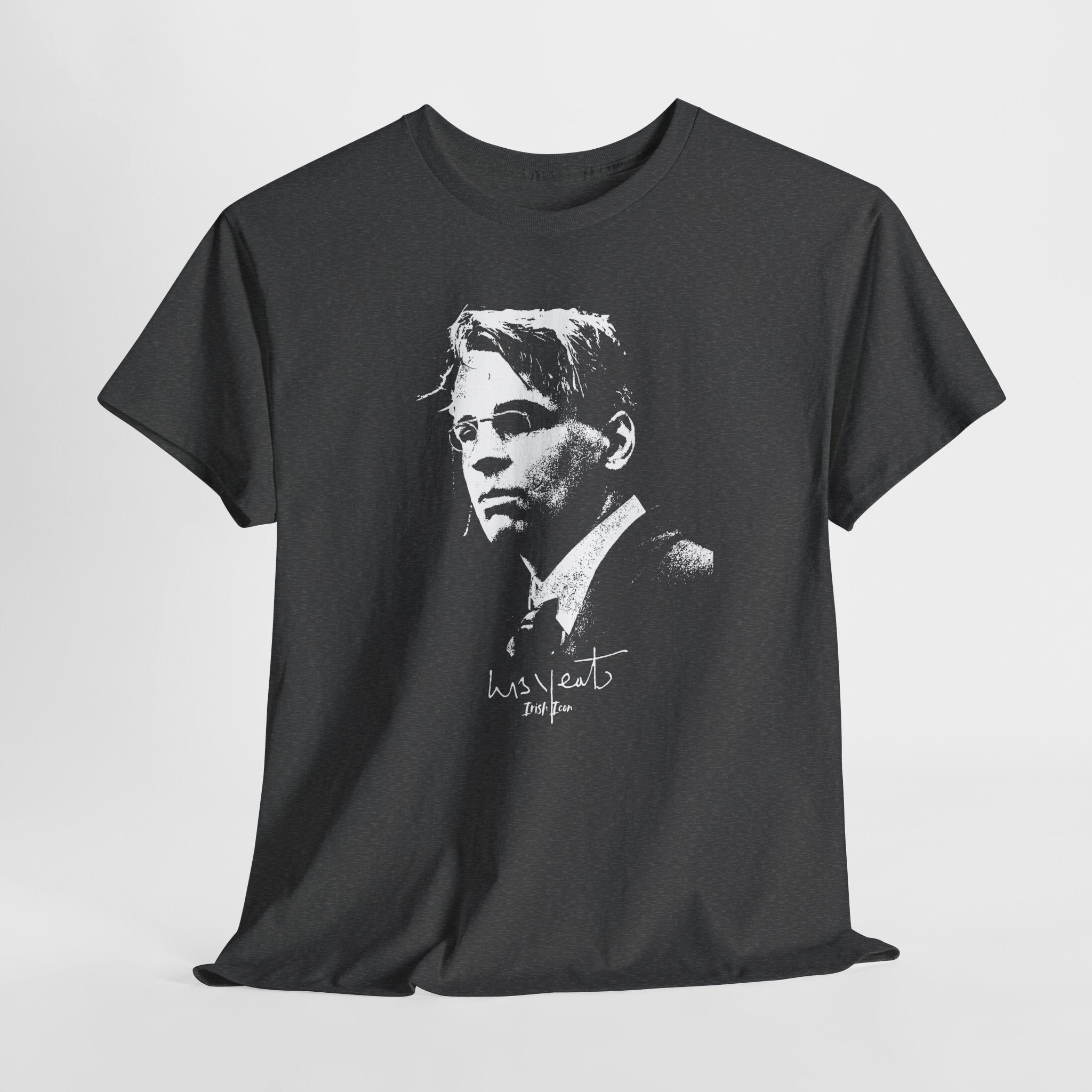 Irish Poet- W B Yeats Signature Tee, Unisex Tshirt.
