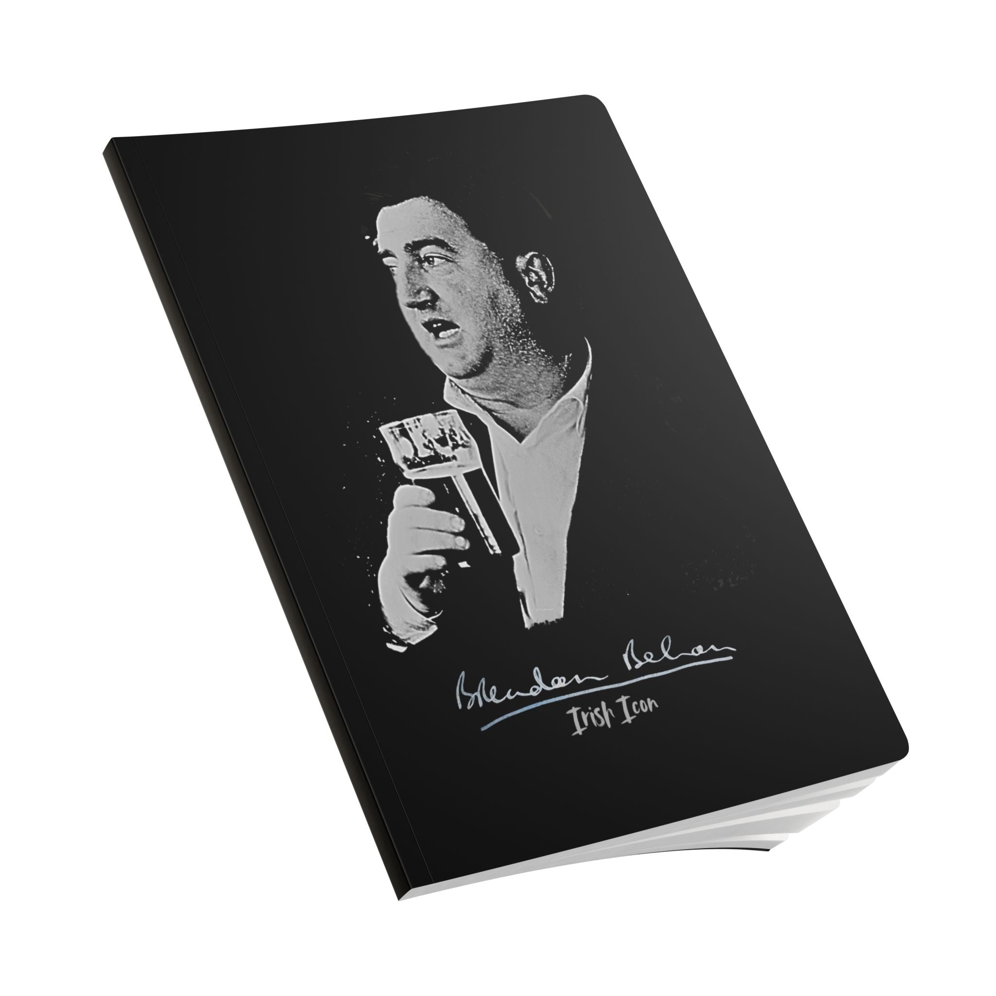 Brendan Behan Journal with Iconic Quote Softcover