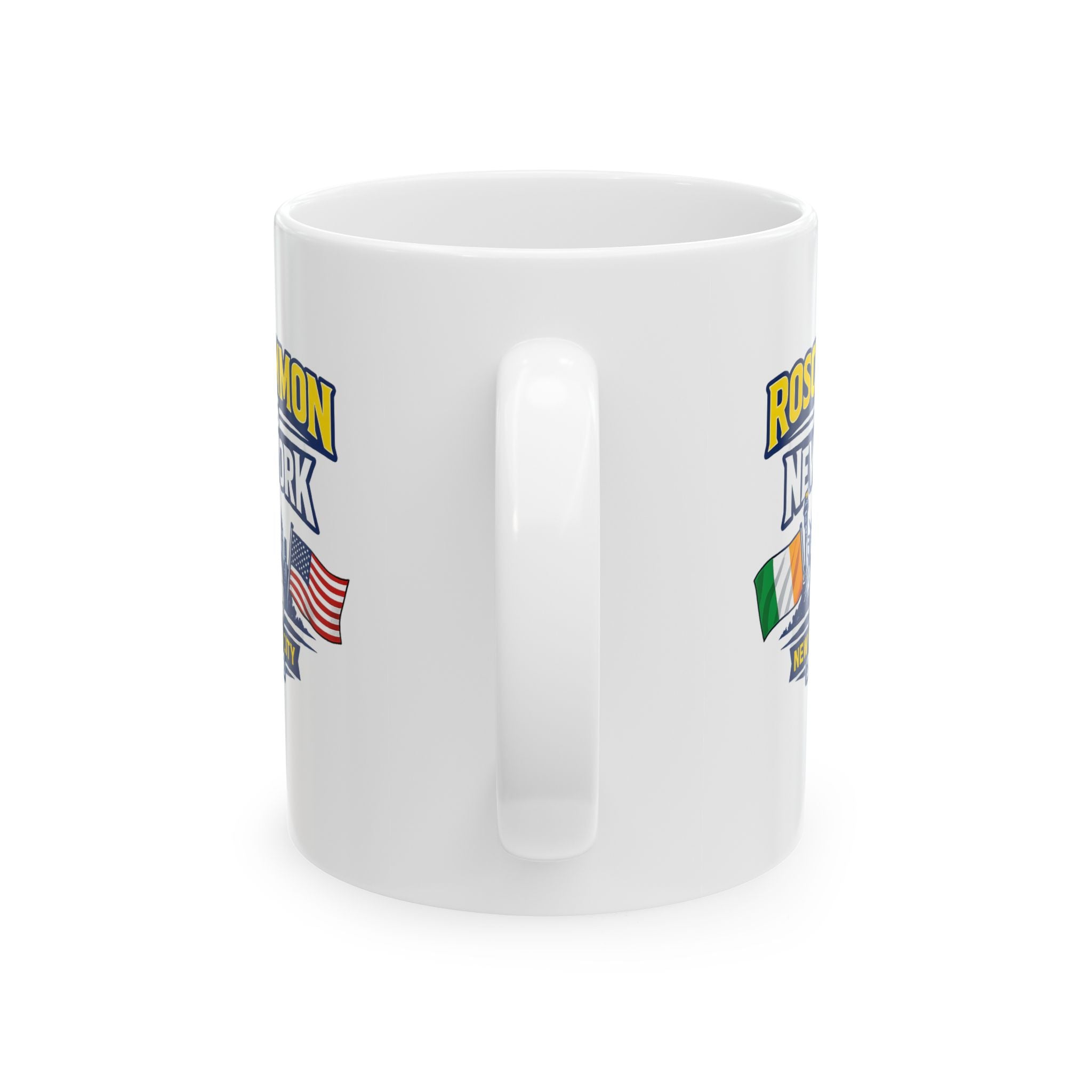 Roscommon v New York – NYC 2026 Commemorative Mug (USA & IRISH FLAG) (11oz & 15oz)