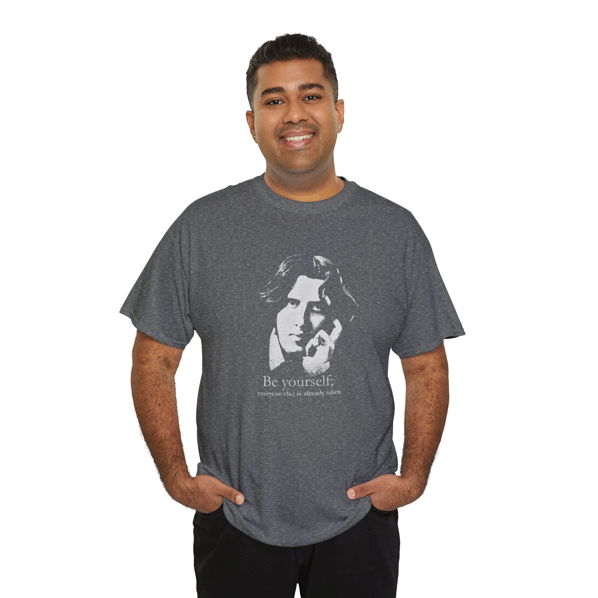 Copy of Oscar Wilde - Be yourself; everyone else is already taken.  Iconic Quote T-Shirt