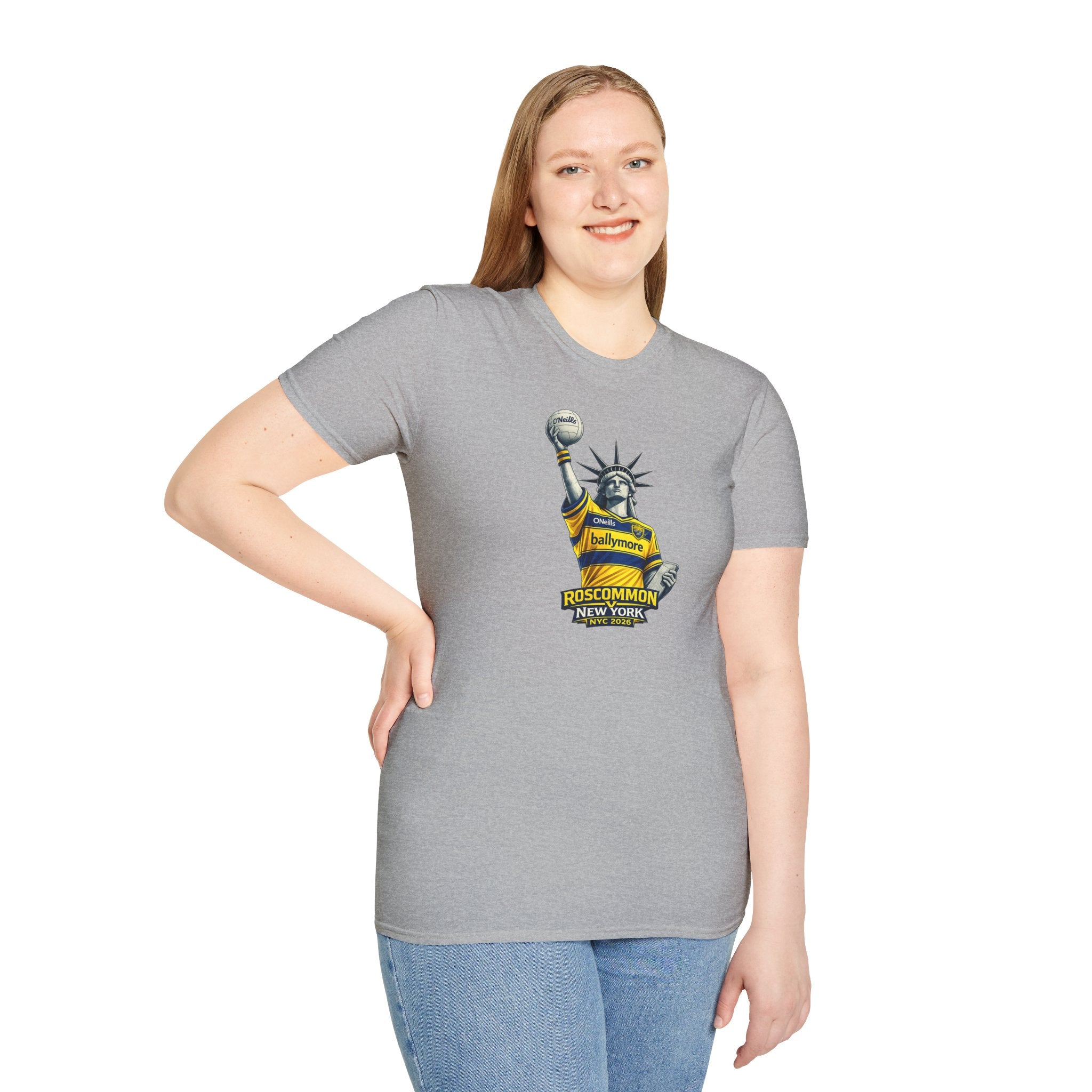 Roscommon V New York Statue of Liberty Comemorative T‑Shirt