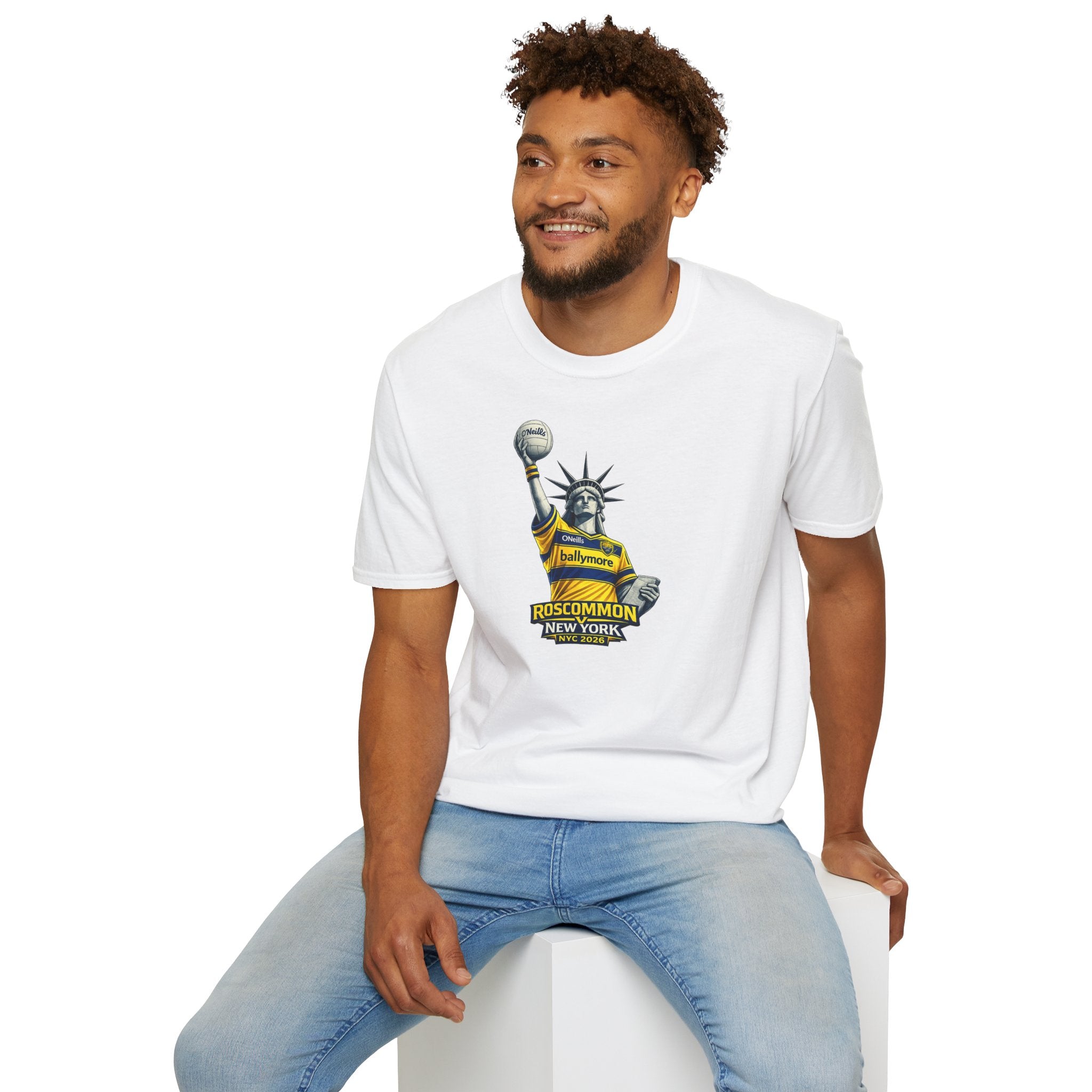 Roscommon V New York Statue of Liberty Comemorative T‑Shirt