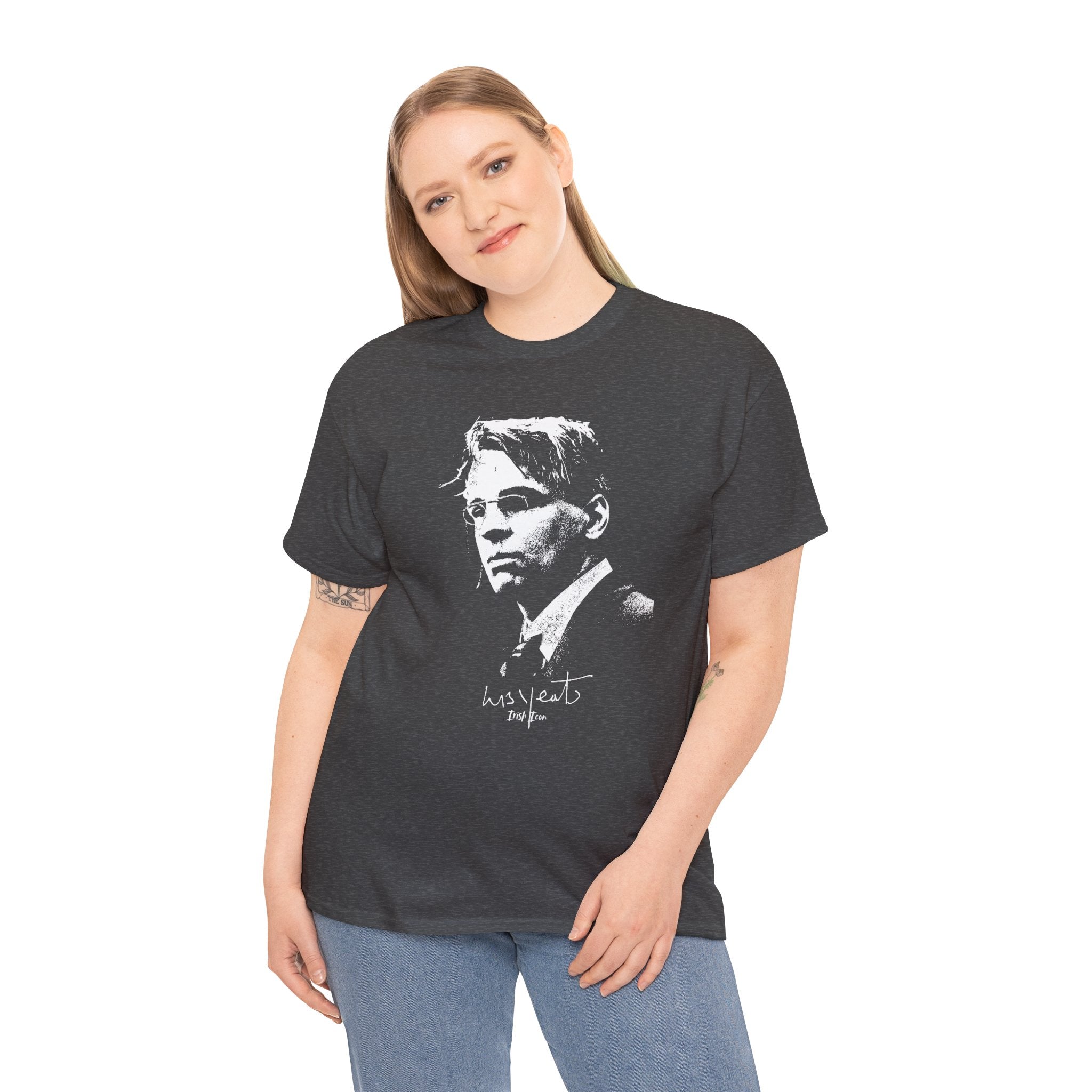 Irish Poet- W B Yeats Signature Tee, Unisex Tshirt.
