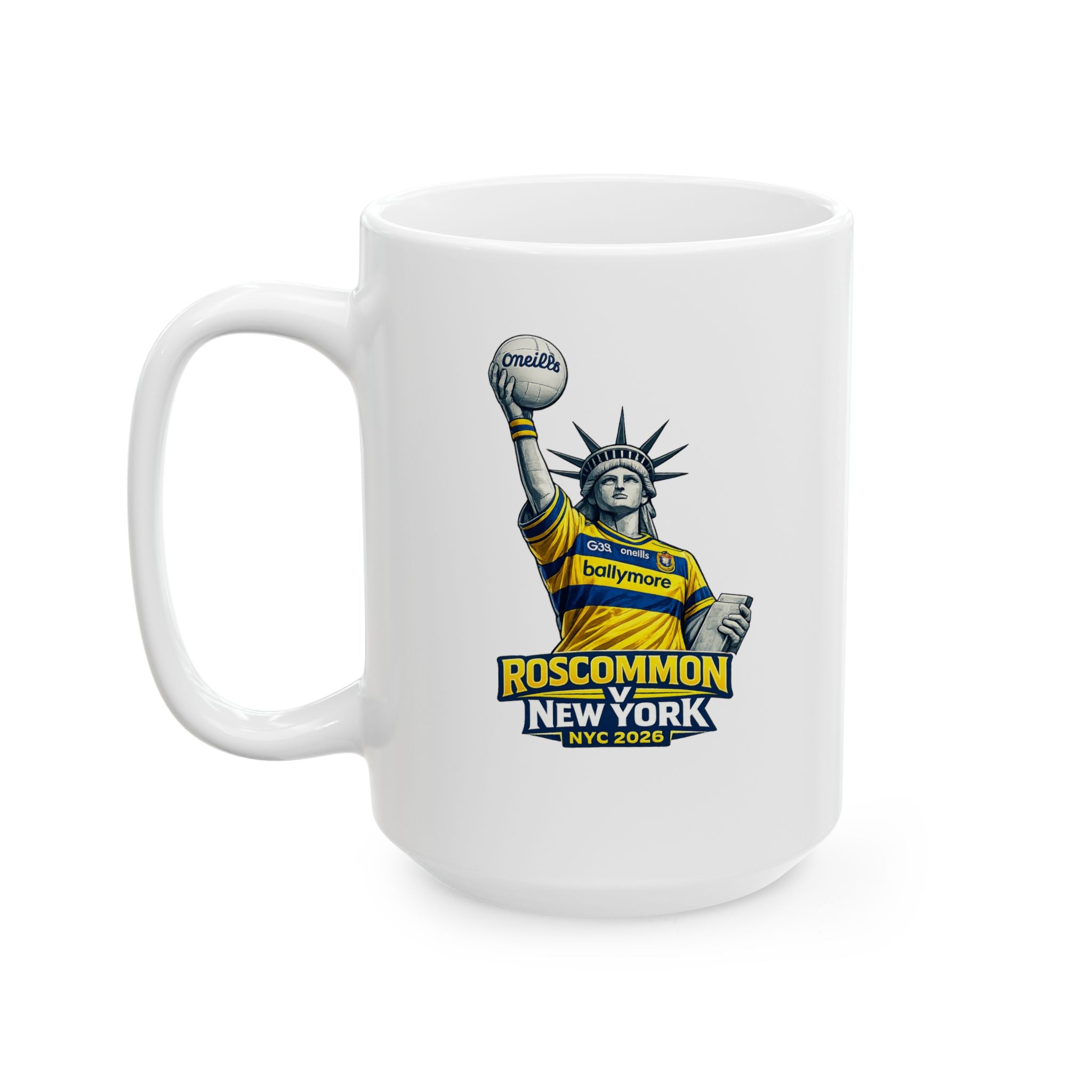Roscommon v New York – NYC 2026 Commemorative Mug (11oz & 15oz)