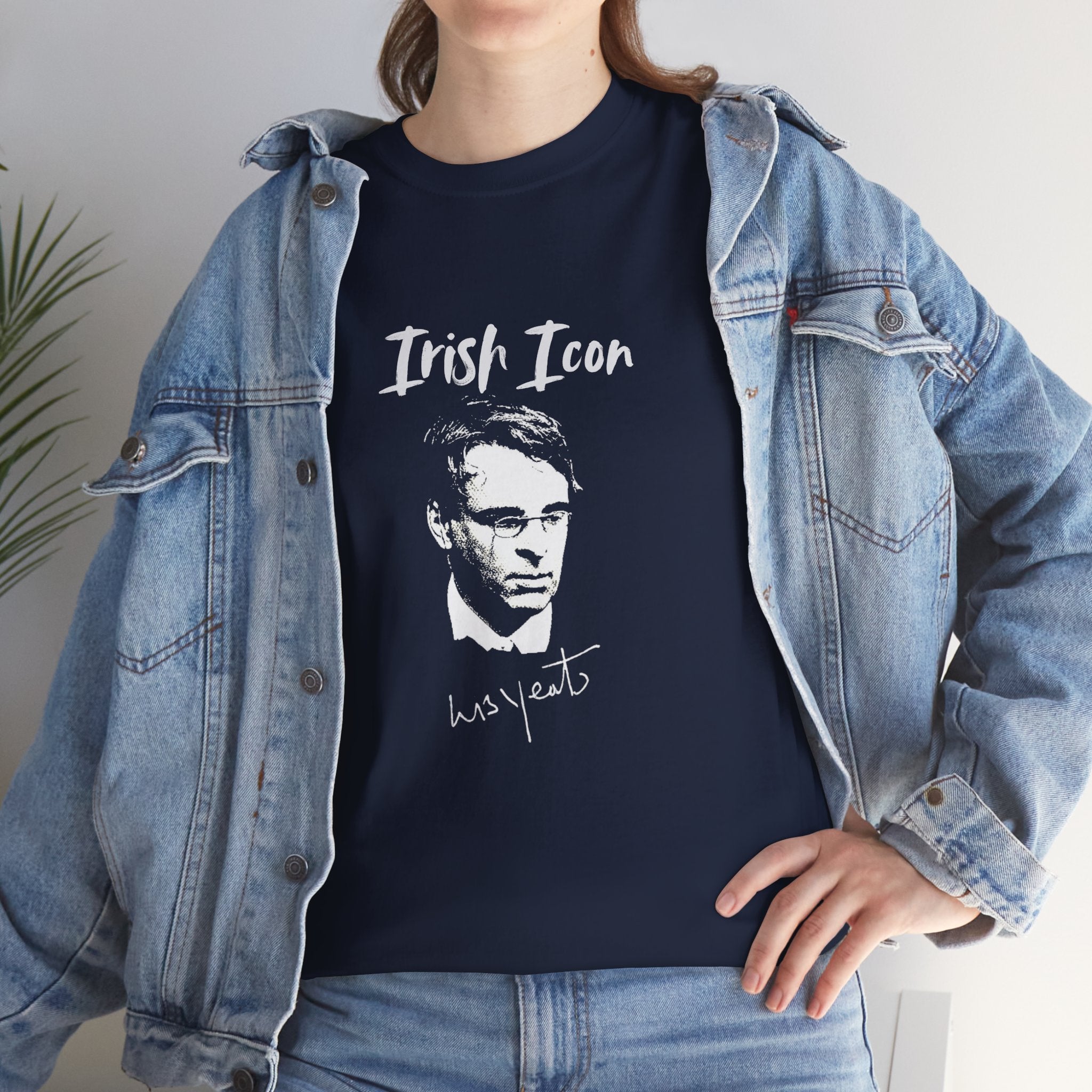W.B. Yeats - Irish Icon Series Unisex Tee, W.B. Yeats