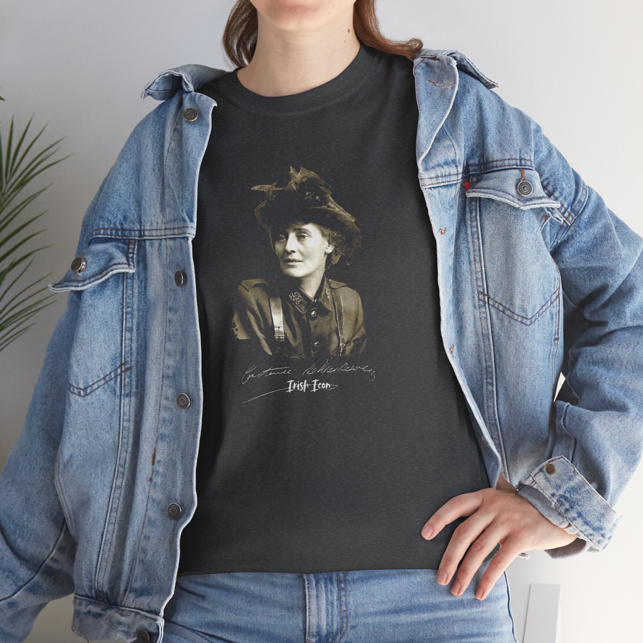 Copy of Constance Markievicz - Authentic signature tee