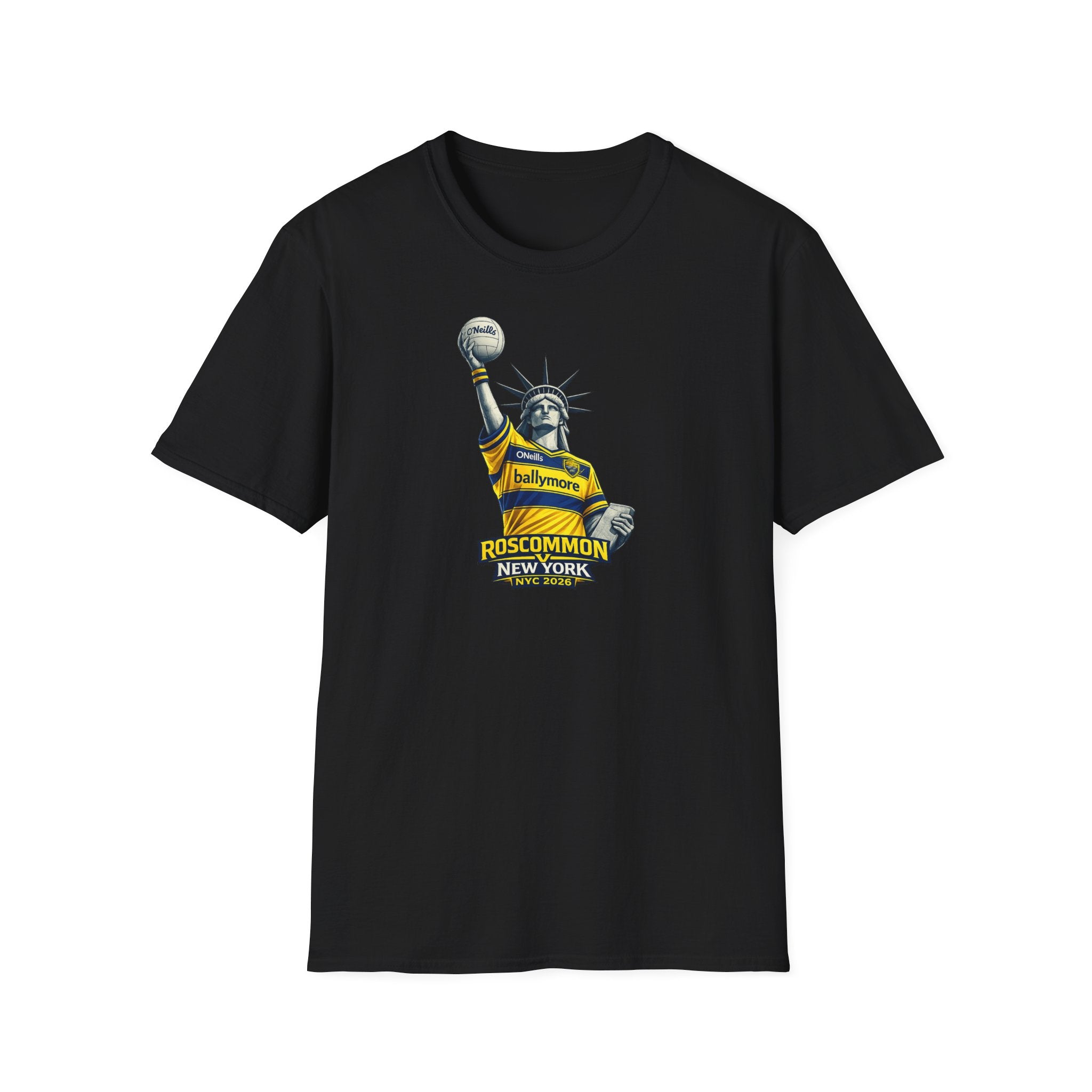 Roscommon V New York Statue of Liberty Comemorative T‑Shirt