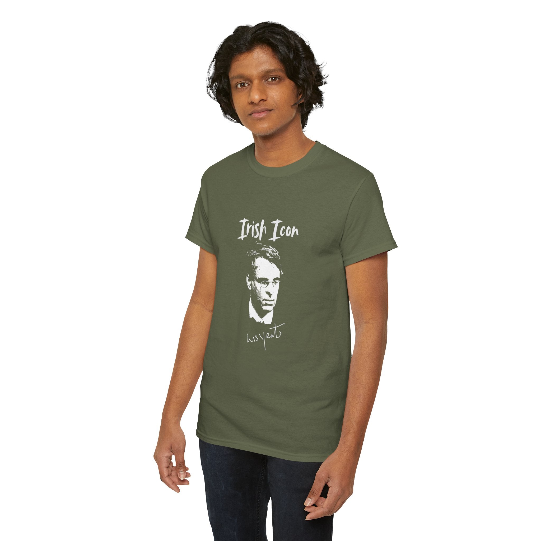W.B. Yeats - Irish Icon Series Unisex Tee, W.B. Yeats