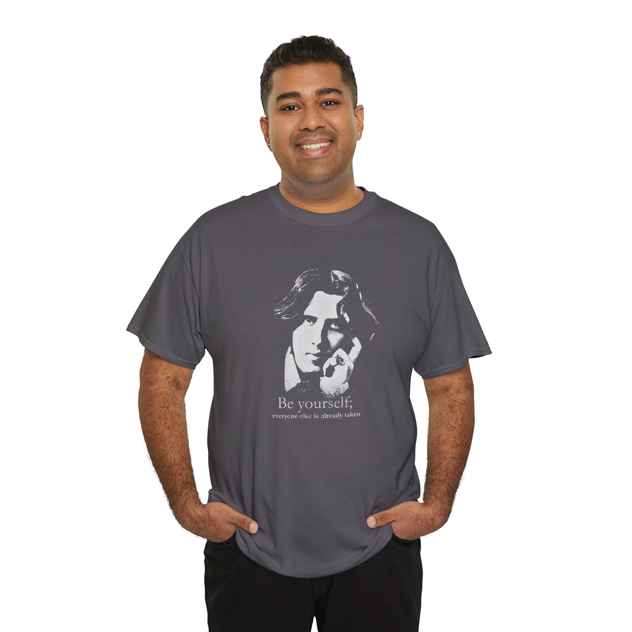 Copy of Oscar Wilde - Be yourself; everyone else is already taken.  Iconic Quote T-Shirt