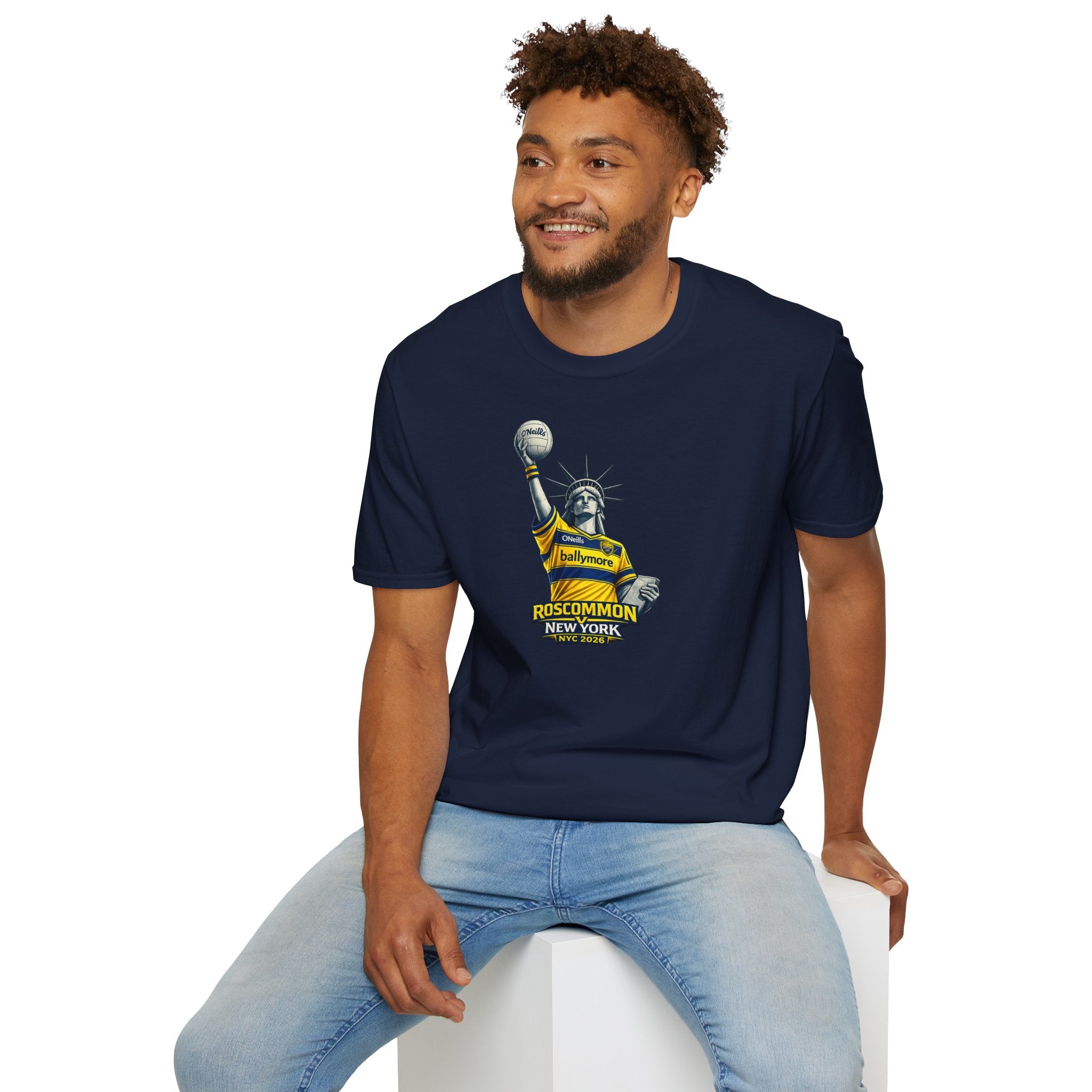 Roscommon V New York Statue of Liberty Comemorative T‑Shirt