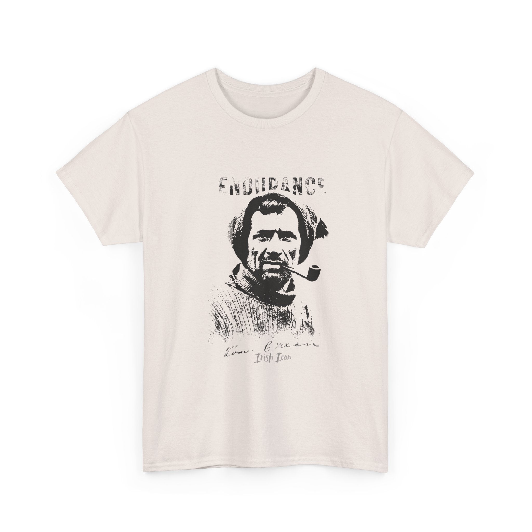 Tom Crean - Authentic Signature Tee, Irish Explorer Gift Shirt, Antarctic Adventurer T-Shirt,  Vintage Style Unisex Cotton Tee