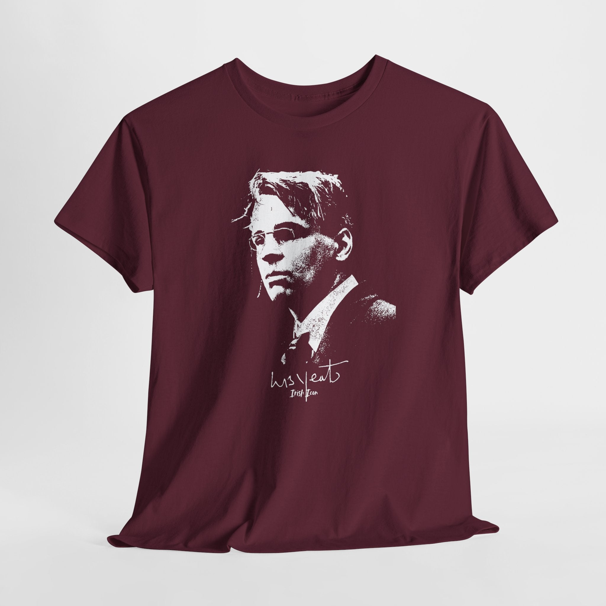 Irish Poet- W B Yeats Signature Tee, Unisex Tshirt.