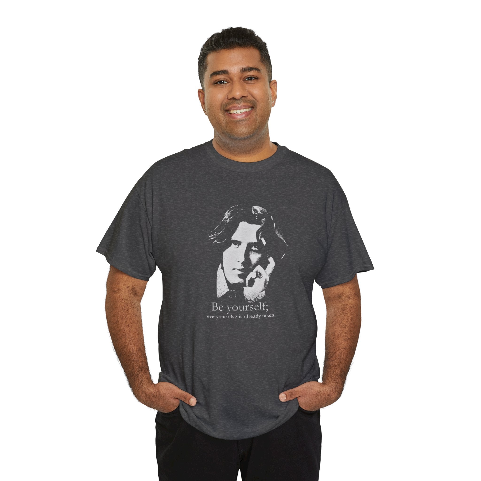 Copy of Oscar Wilde - Be yourself; everyone else is already taken.  Iconic Quote T-Shirt
