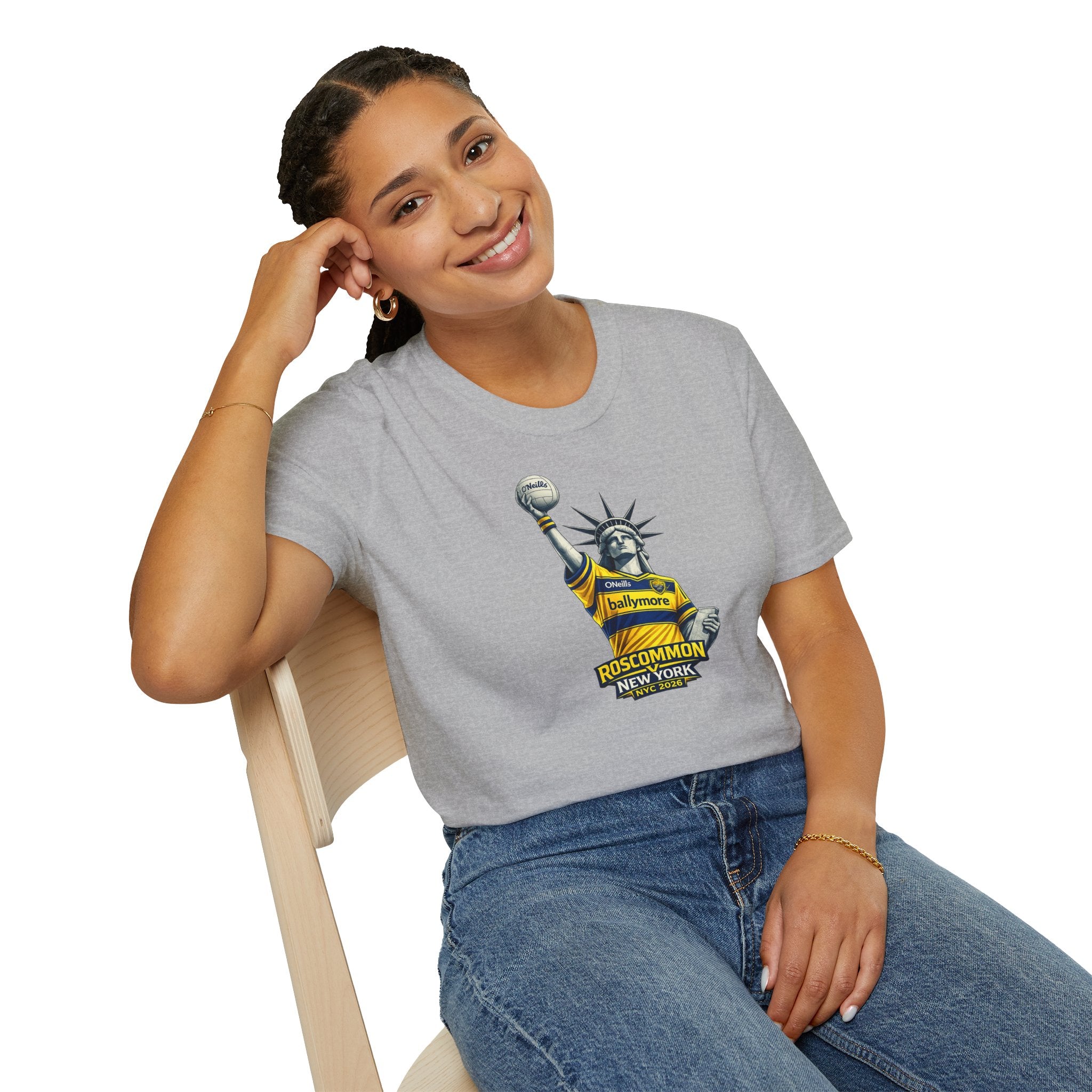 Roscommon V New York Statue of Liberty Comemorative T‑Shirt