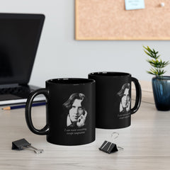 Oscar Wilde Iconic Quote Mug — "I can resist everything except temptation"