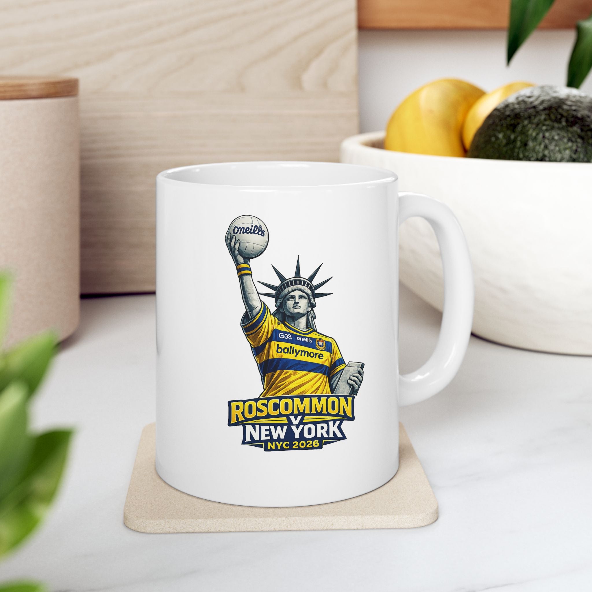 Roscommon v New York – NYC 2026 Commemorative Mug (11oz & 15oz)