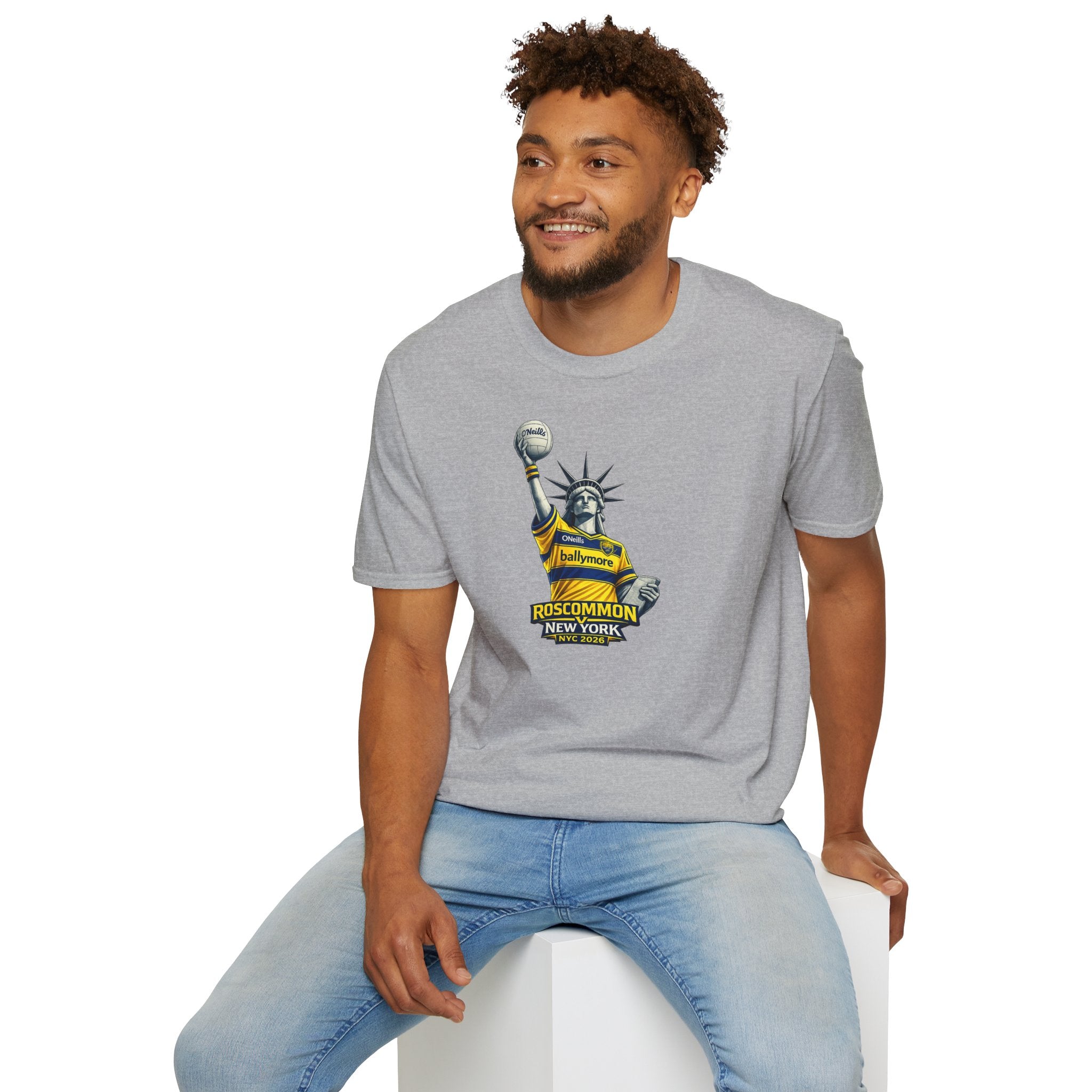 Roscommon V New York Statue of Liberty Comemorative T‑Shirt