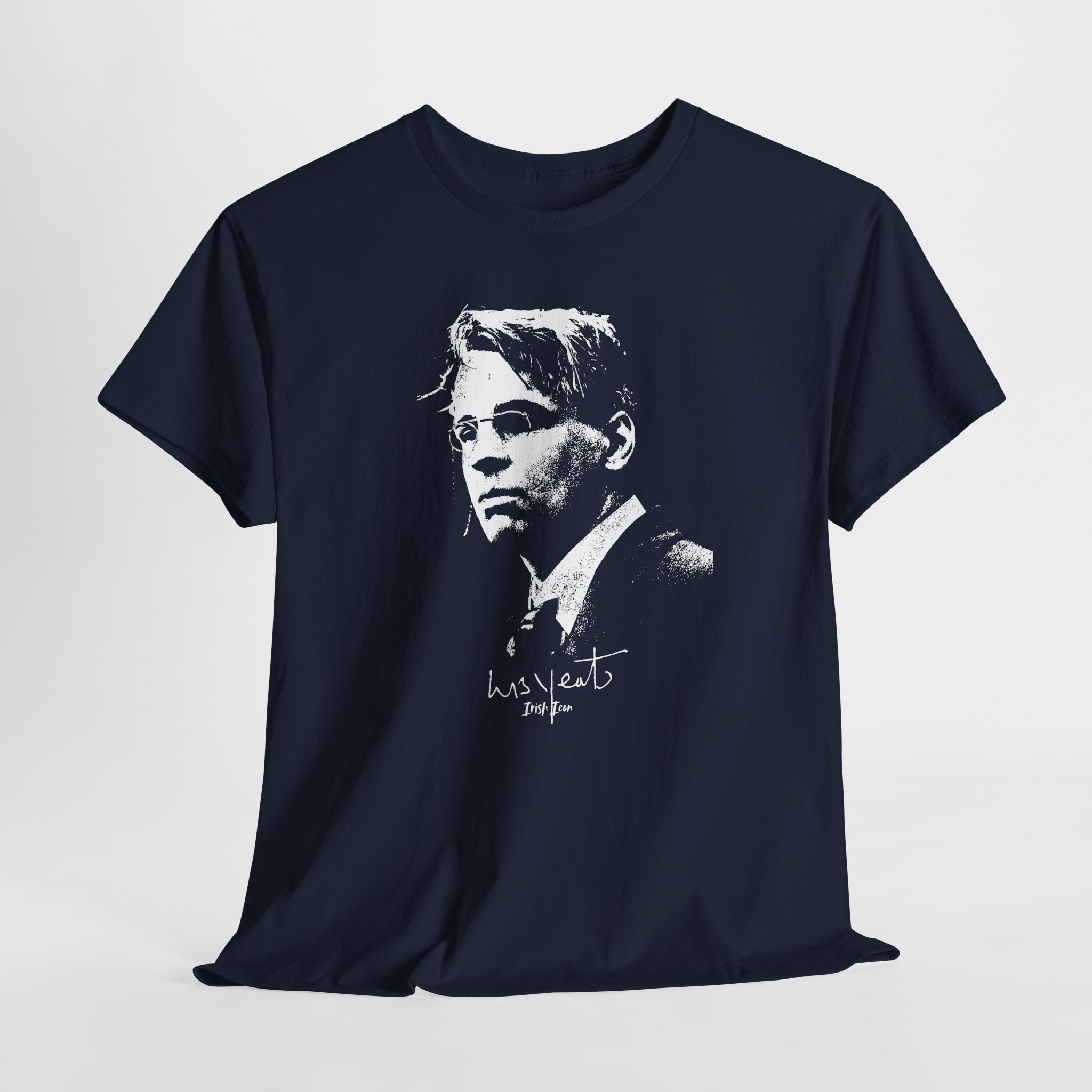 Irish Poet- W B Yeats Signature Tee, Unisex Tshirt.