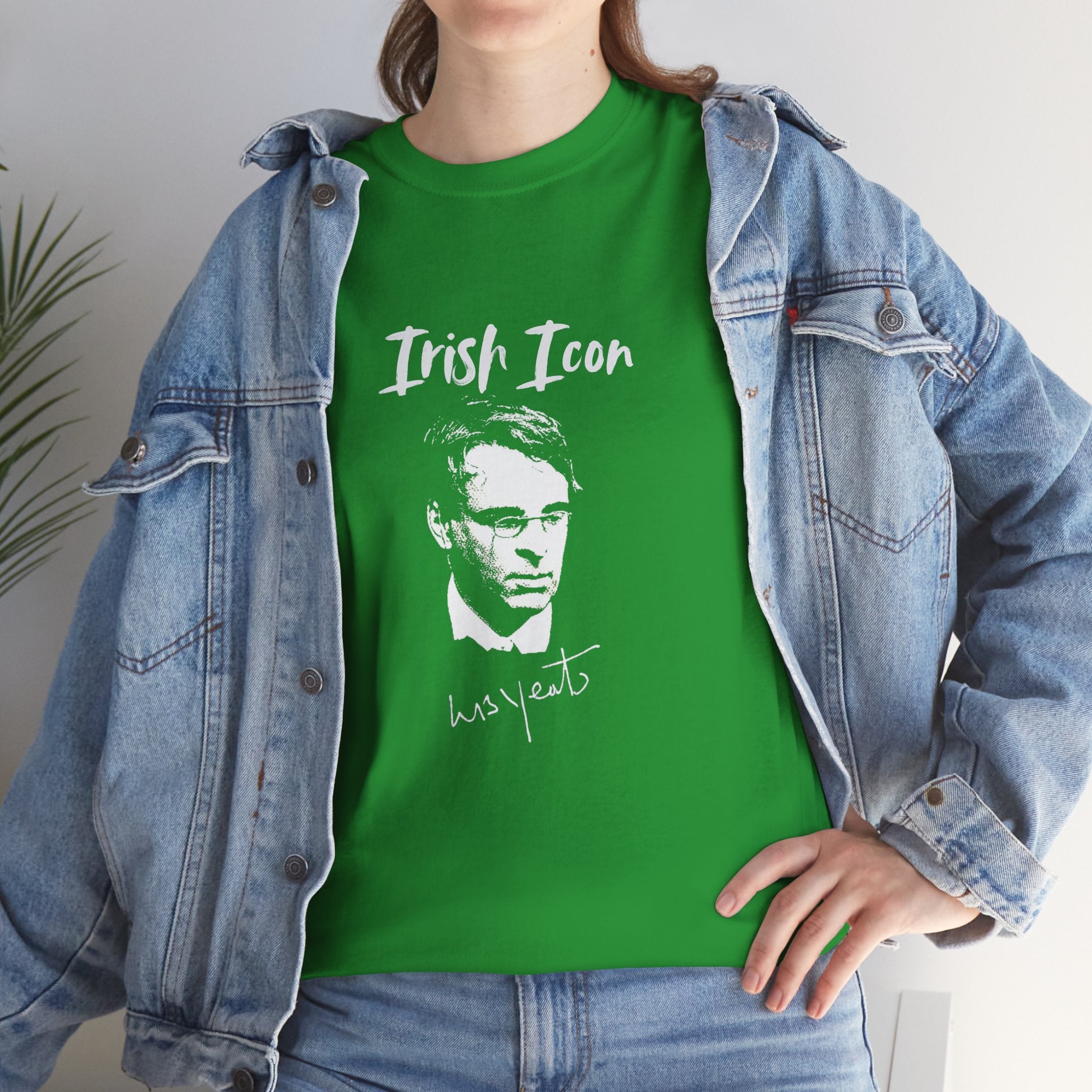 W.B. Yeats - Irish Icon Series Unisex Tee, W.B. Yeats