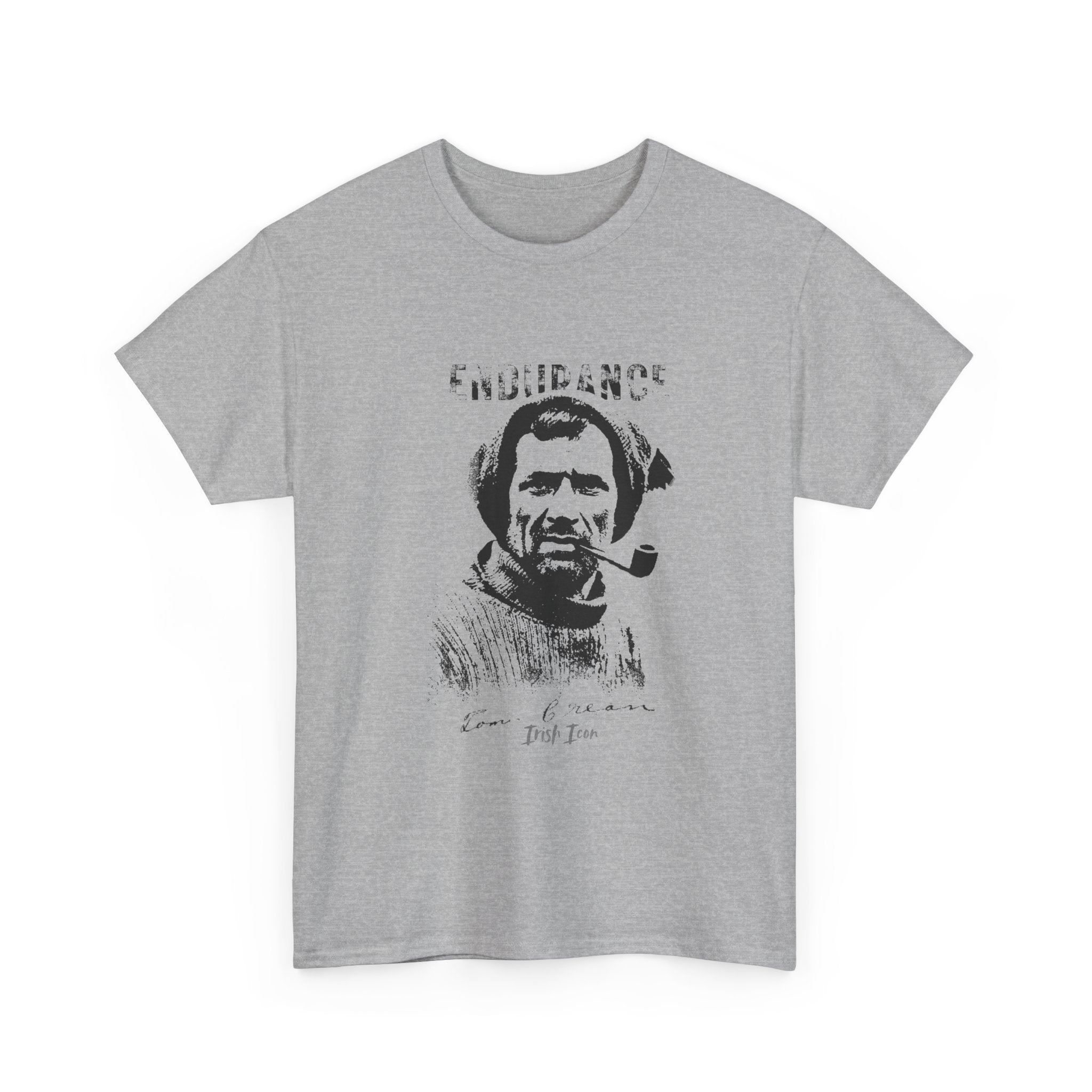 Tom Crean - Authentic Signature Tee, Irish Explorer Gift Shirt, Antarctic Adventurer T-Shirt,  Vintage Style Unisex Cotton Tee