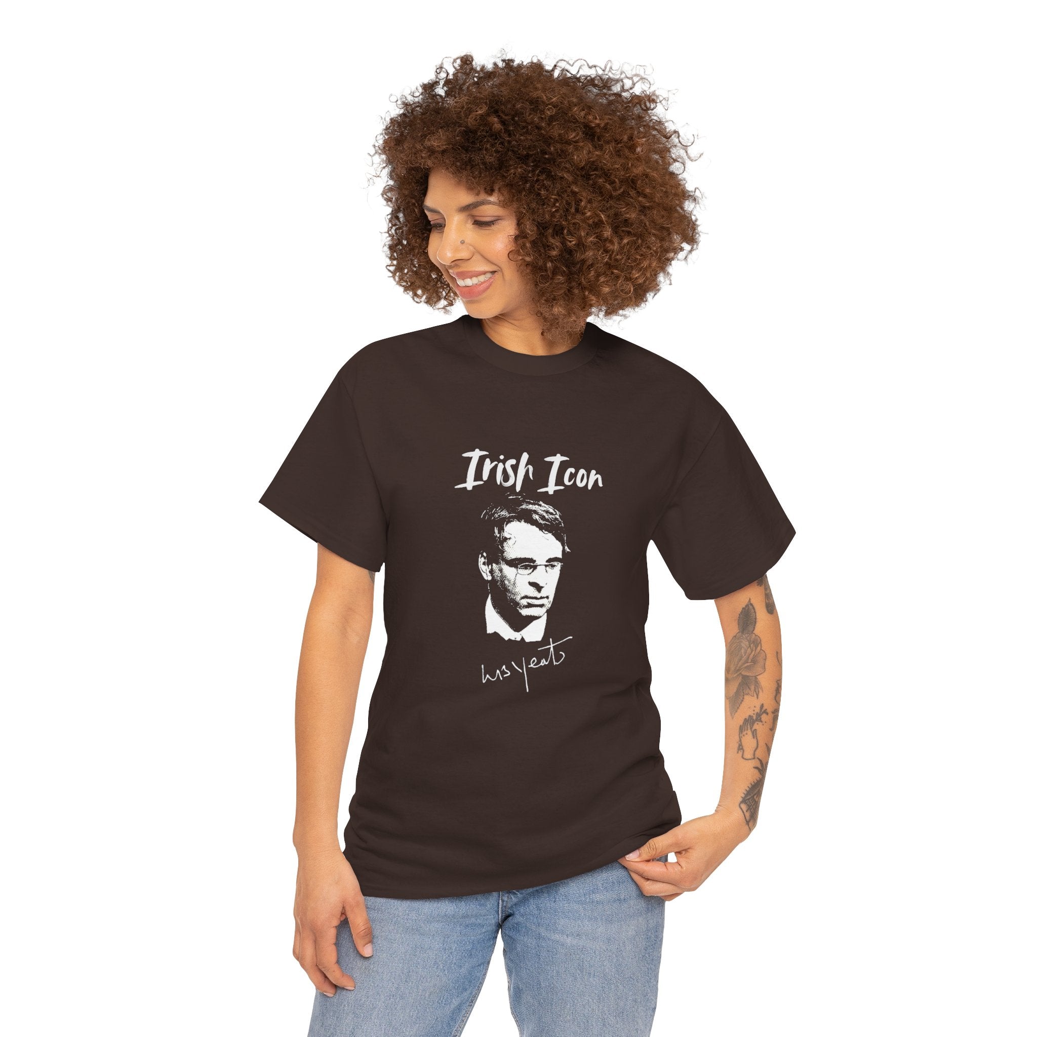 W.B. Yeats - Irish Icon Series Unisex Tee, W.B. Yeats
