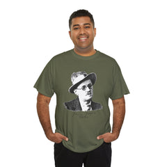 James Joyce with authentic signature.