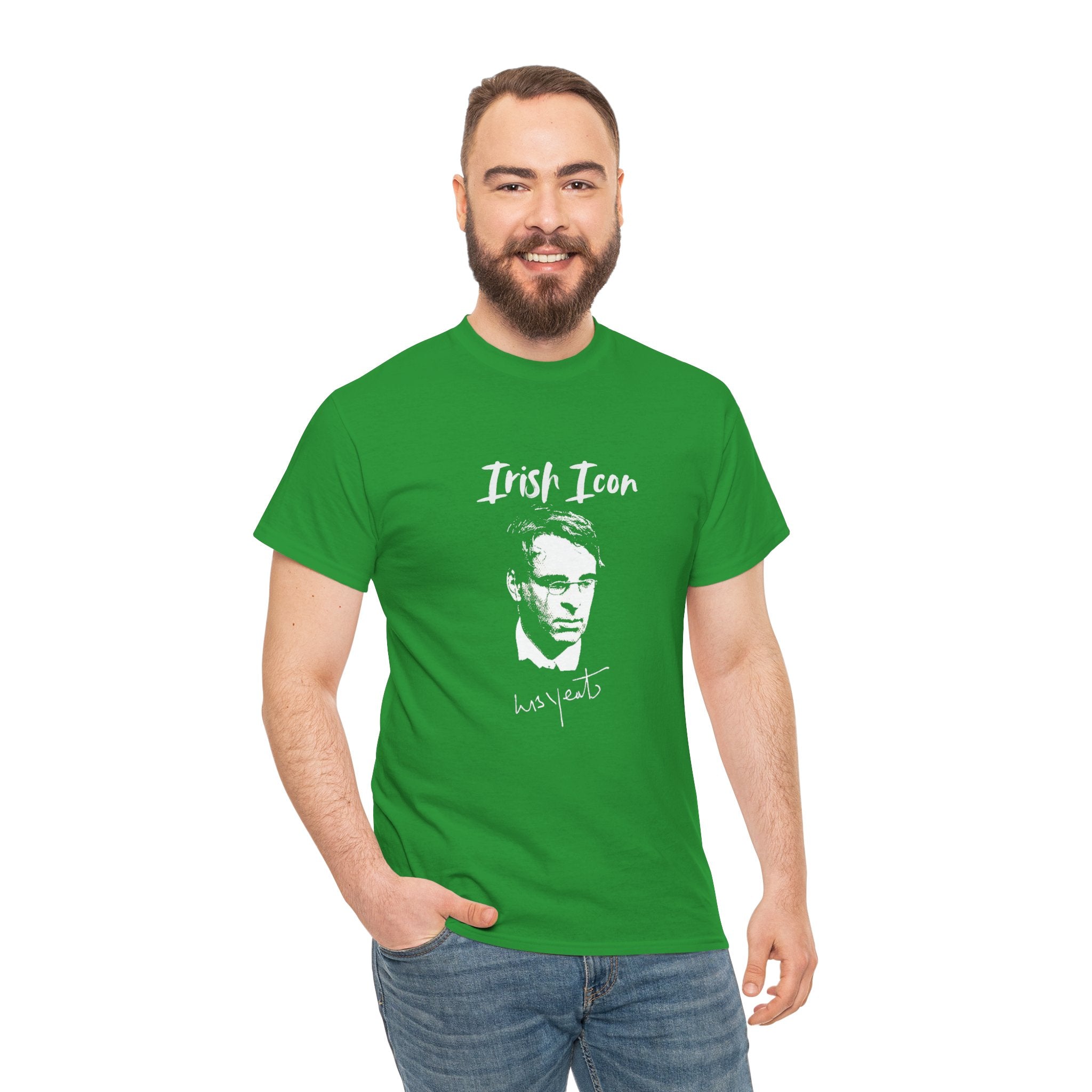 W.B. Yeats - Irish Icon Series Unisex Tee, W.B. Yeats
