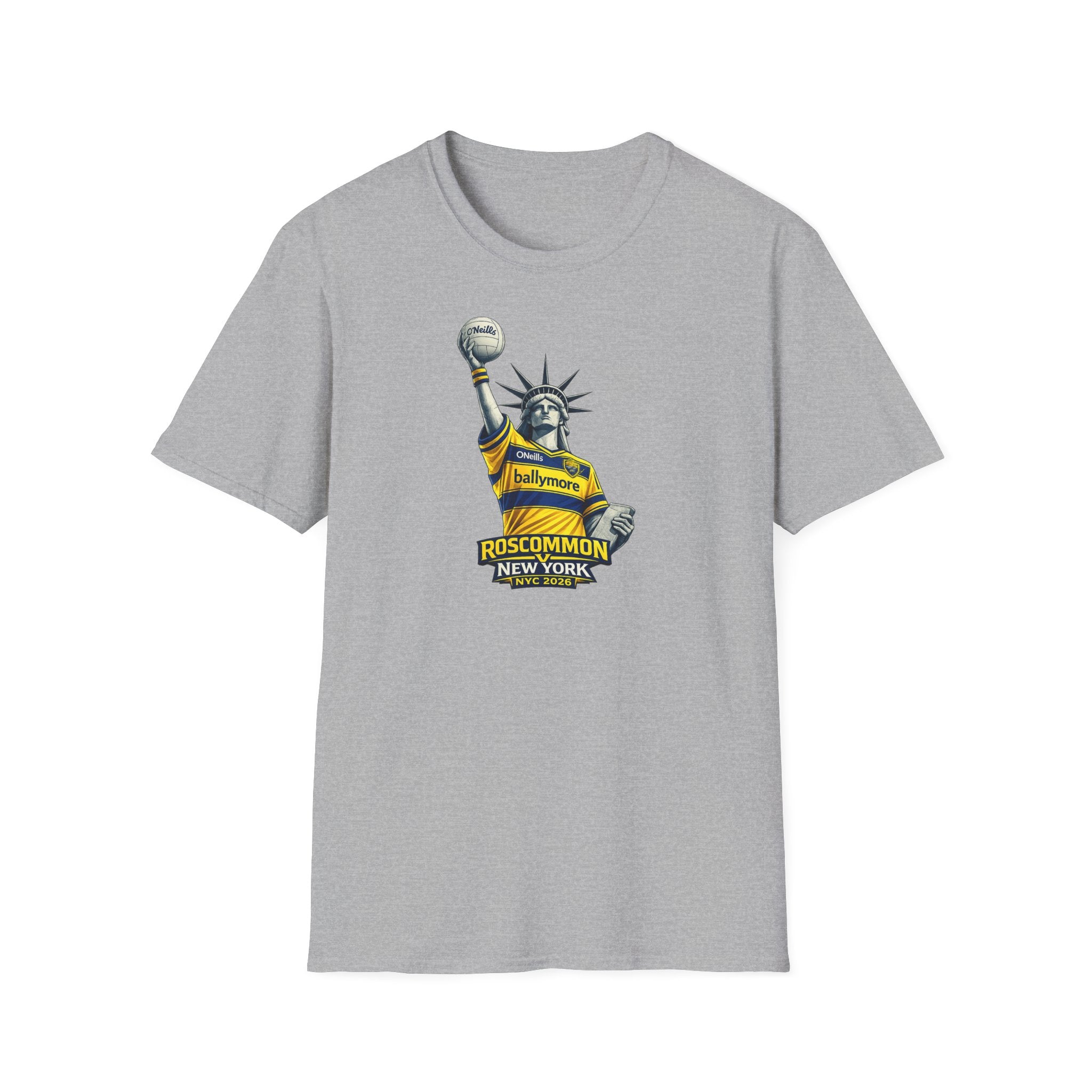 Roscommon V New York Statue of Liberty Comemorative T‑Shirt