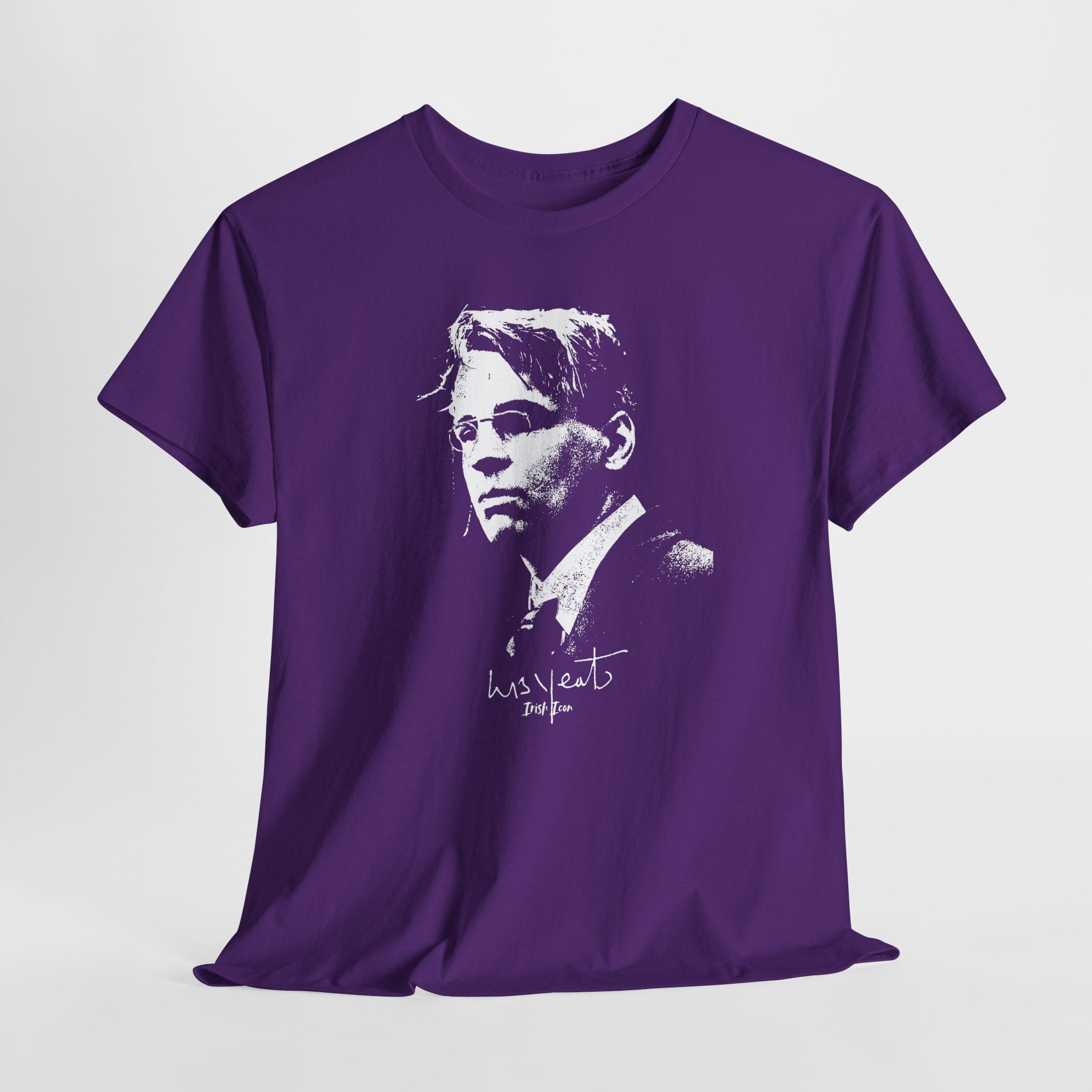 Irish Poet- W B Yeats Signature Tee, Unisex Tshirt.