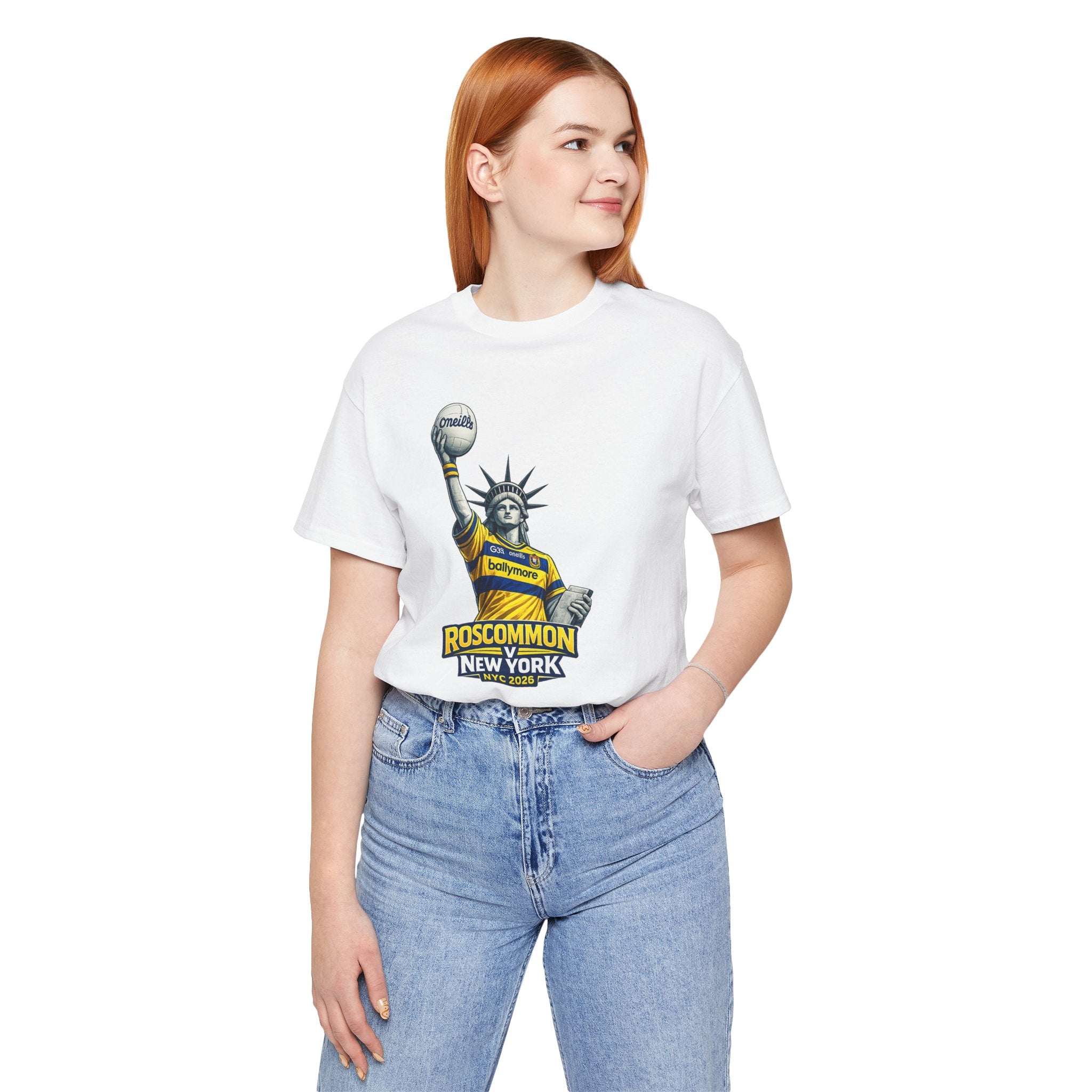 Copy of Roscommon v New York NYC 2026 Commemorative Tee - Lady Rossie