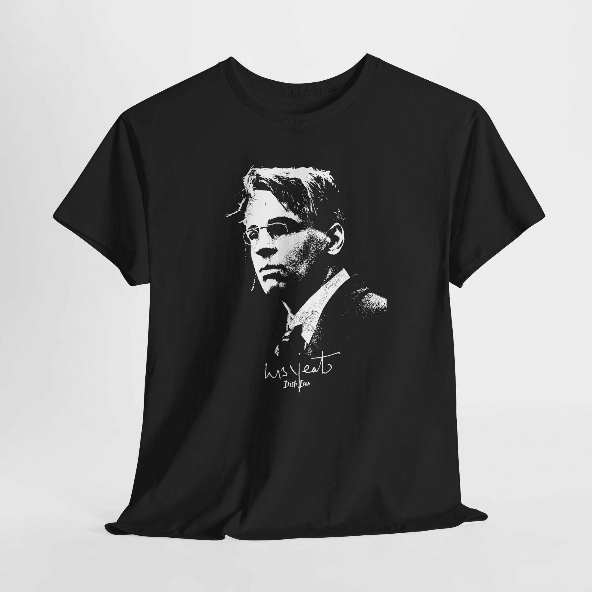 Irish Poet- W B Yeats Signature Tee, Unisex Tshirt.
