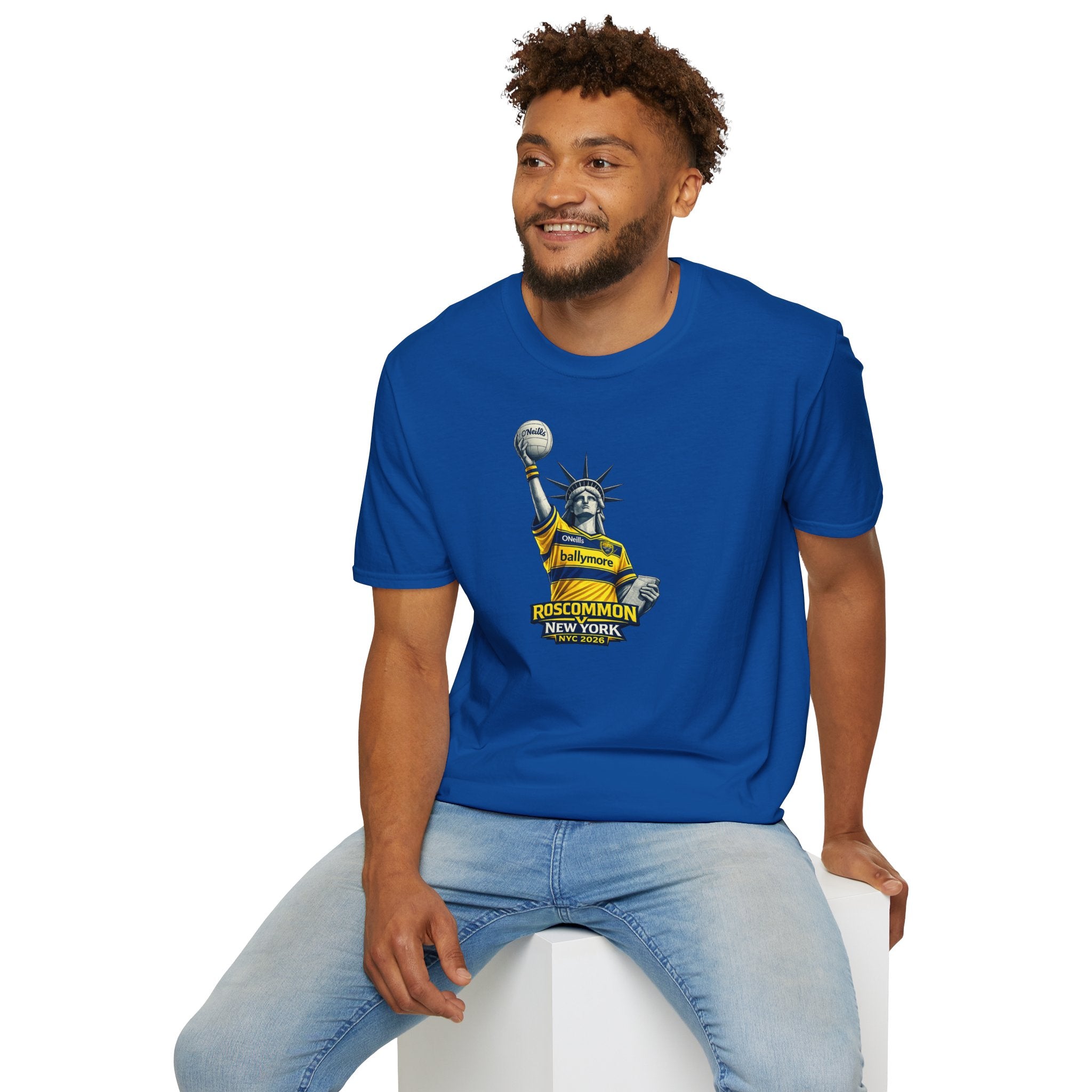 Roscommon V New York Statue of Liberty Comemorative T‑Shirt