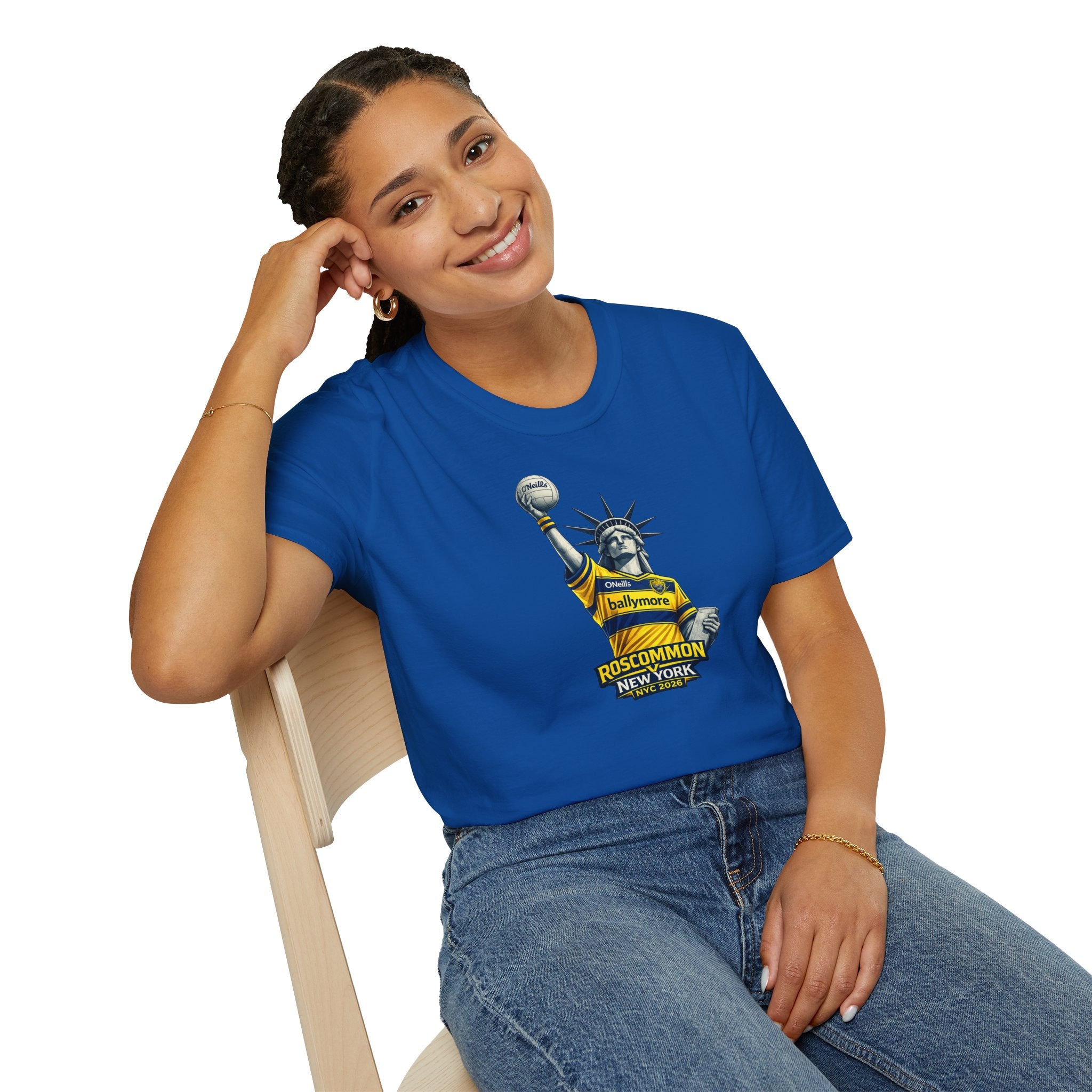 Roscommon V New York Statue of Liberty Comemorative T‑Shirt