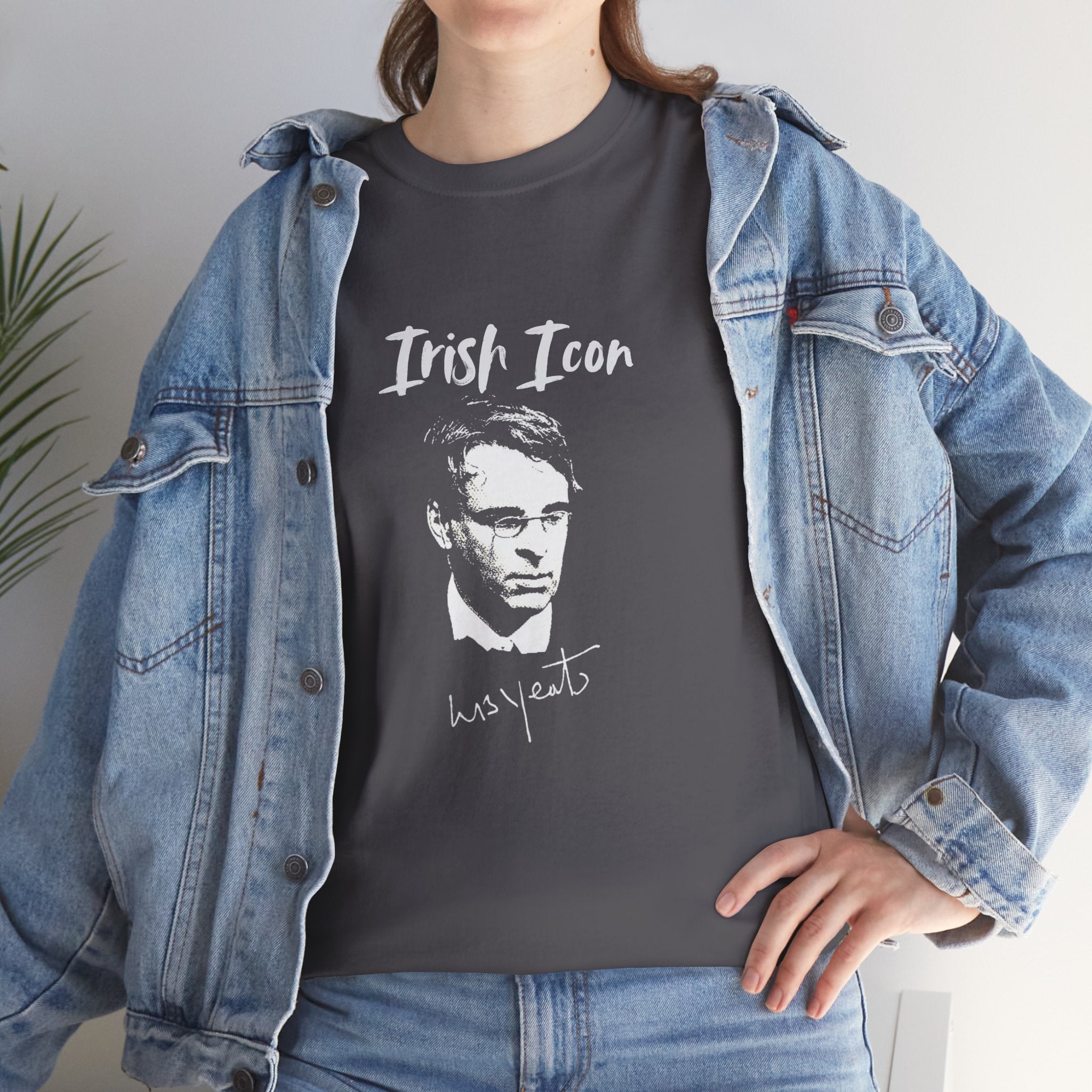 W.B. Yeats - Irish Icon Series Unisex Tee, W.B. Yeats
