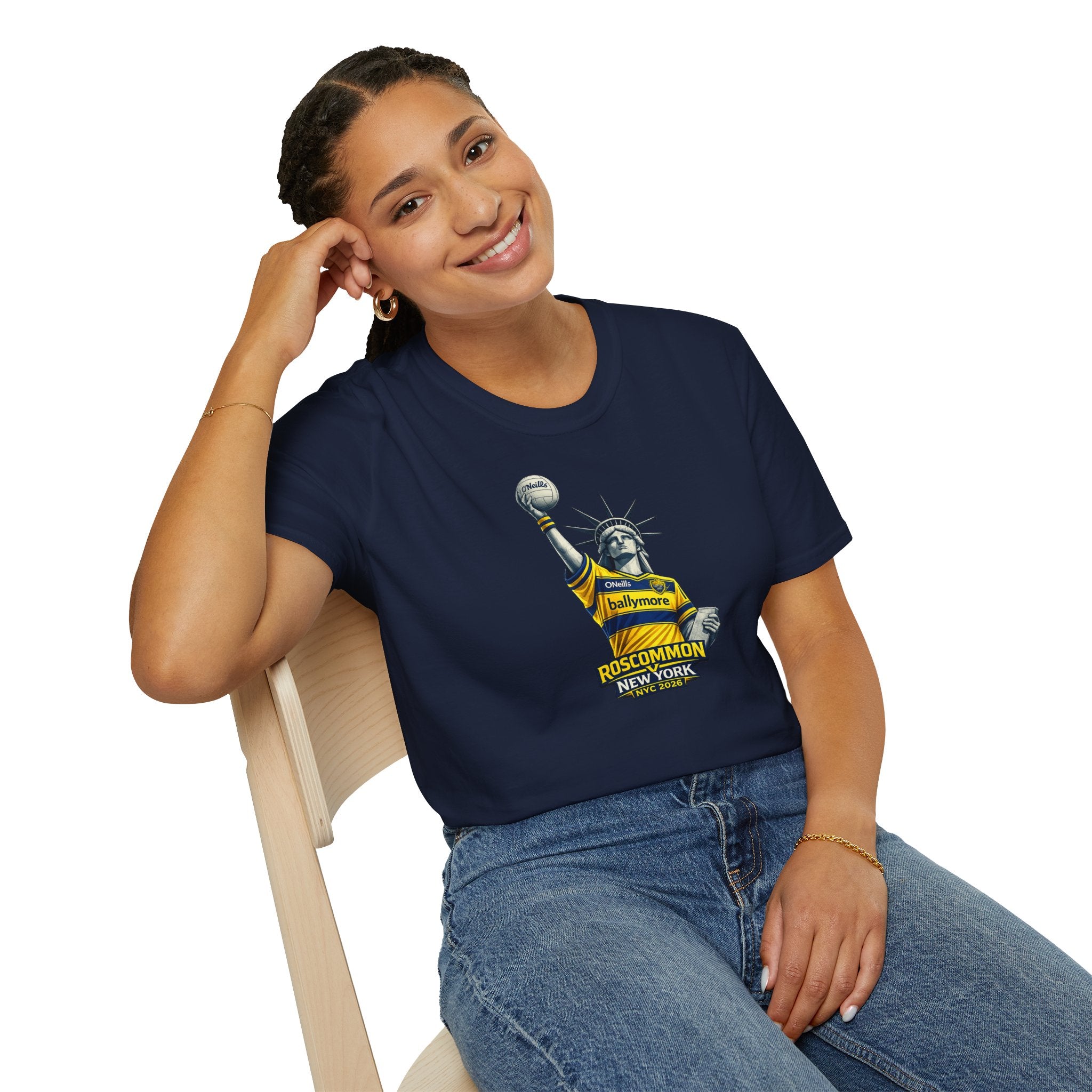 Roscommon V New York Statue of Liberty Comemorative T‑Shirt