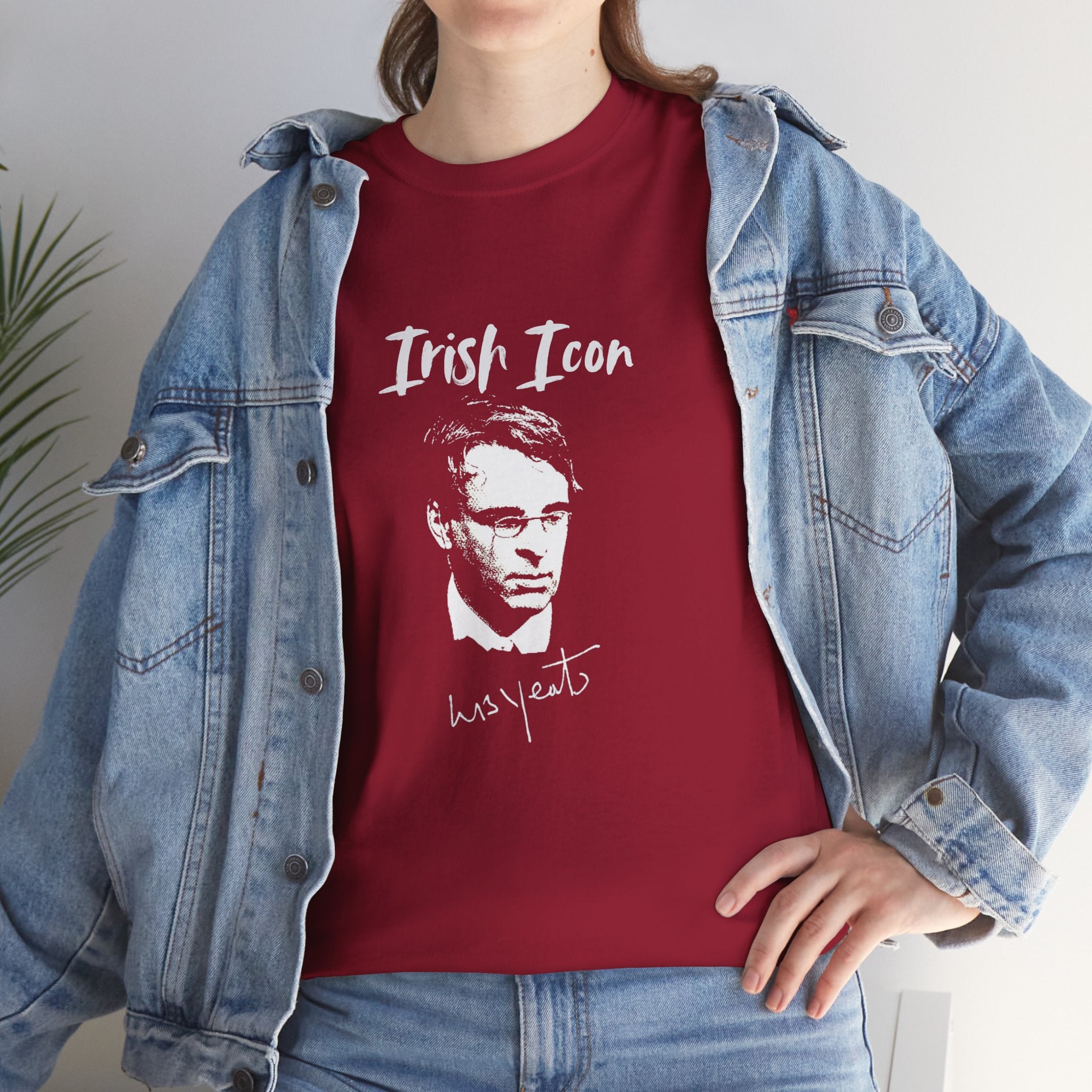 W.B. Yeats - Irish Icon Series Unisex Tee, W.B. Yeats