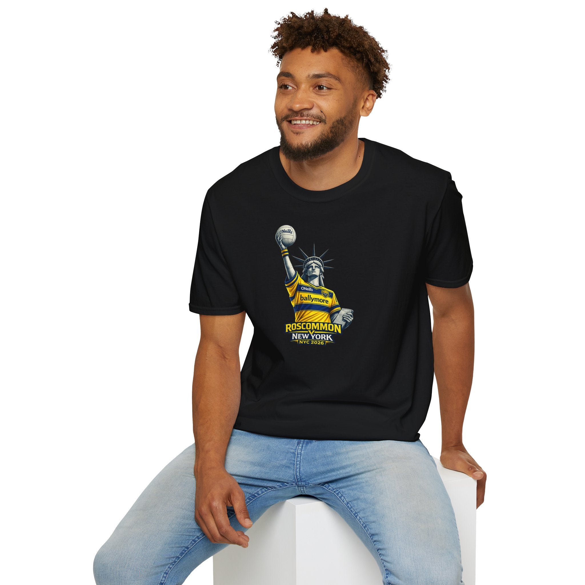 Roscommon V New York Statue of Liberty Comemorative T‑Shirt