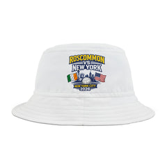 Roscommon vs New York 2026 Bucket Hat — Irish & American Flag