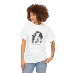 Oscar Wilde - Be yourself; everyone else is already taken.  Iconic Quote T-Shirt