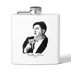 Brendan Behan Signature Flask .