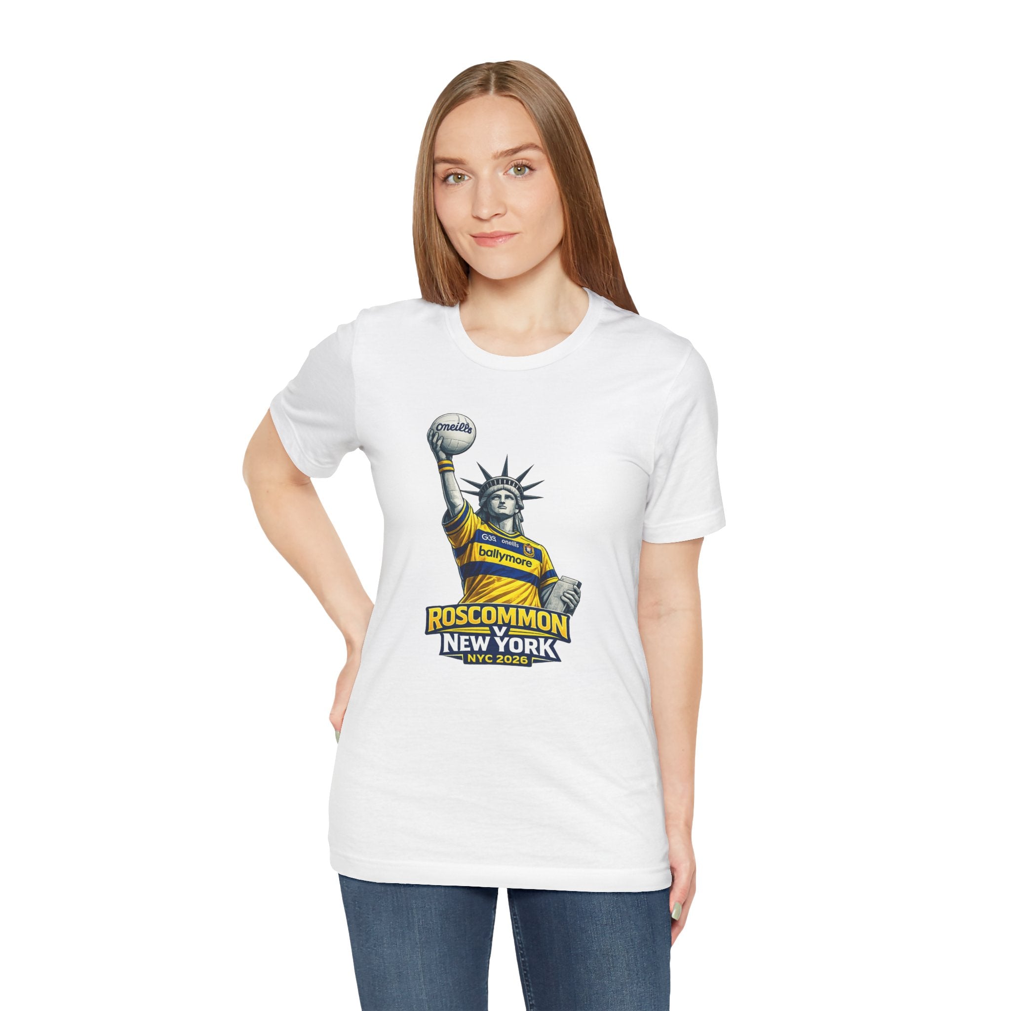 Copy of Roscommon v New York NYC 2026 Commemorative Tee - Lady Rossie